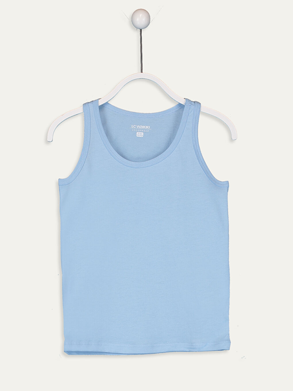 Lacivert 2'li Bisiklet Yaka Erkek Çocuk İç Giyim Atlet-2