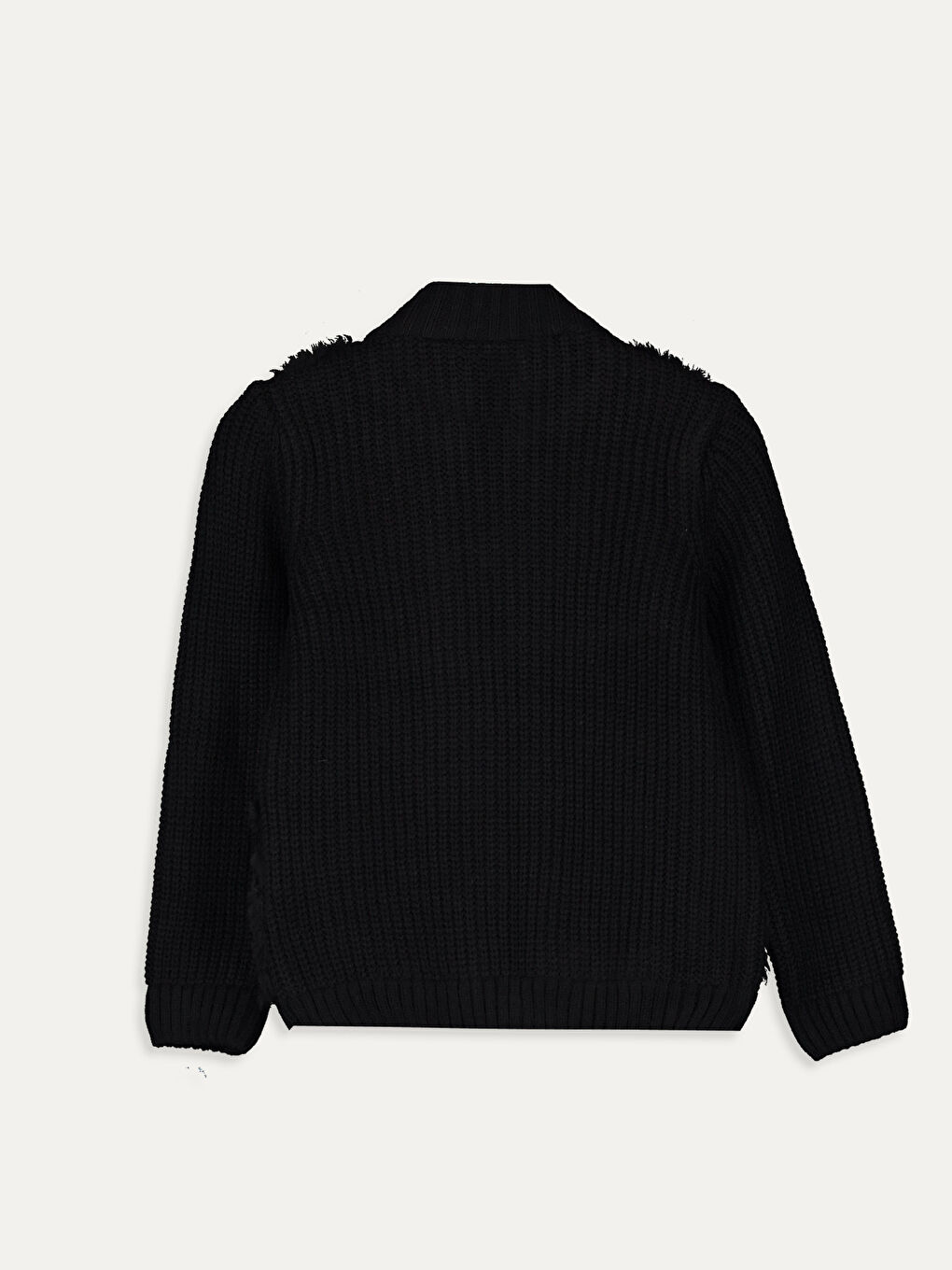 Girl BLACK Cardigan-1