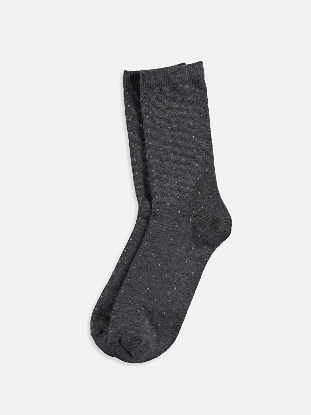 Karışık Renk İpliği Boyalı Soket Çorap-6