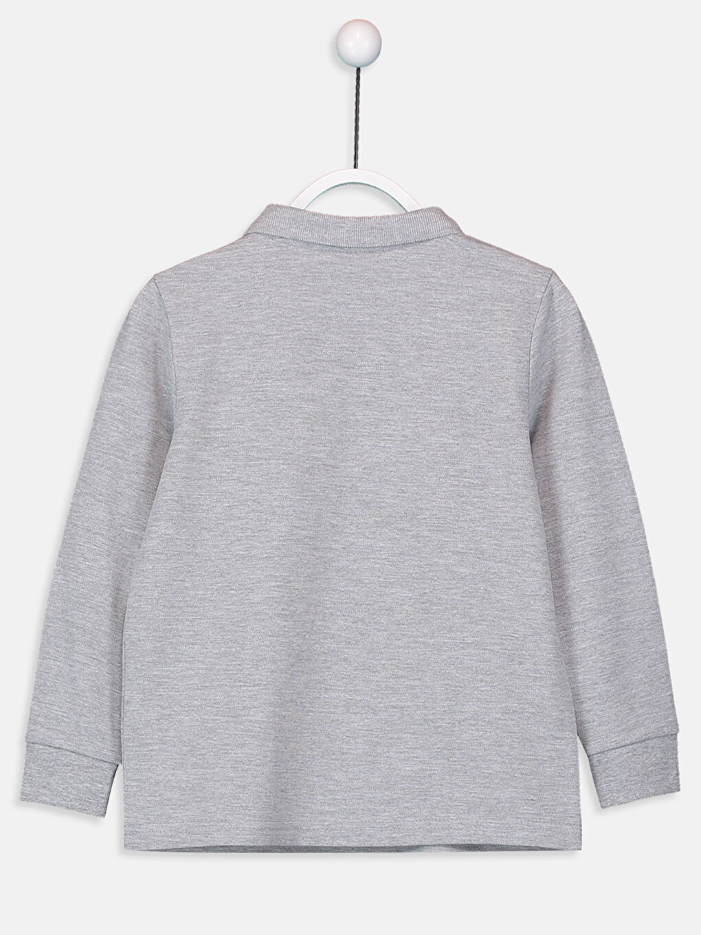 Gri Melanj Tişört-1