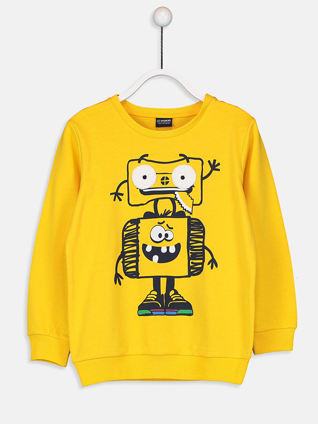 Sweat-shirt JAUNE Garçon