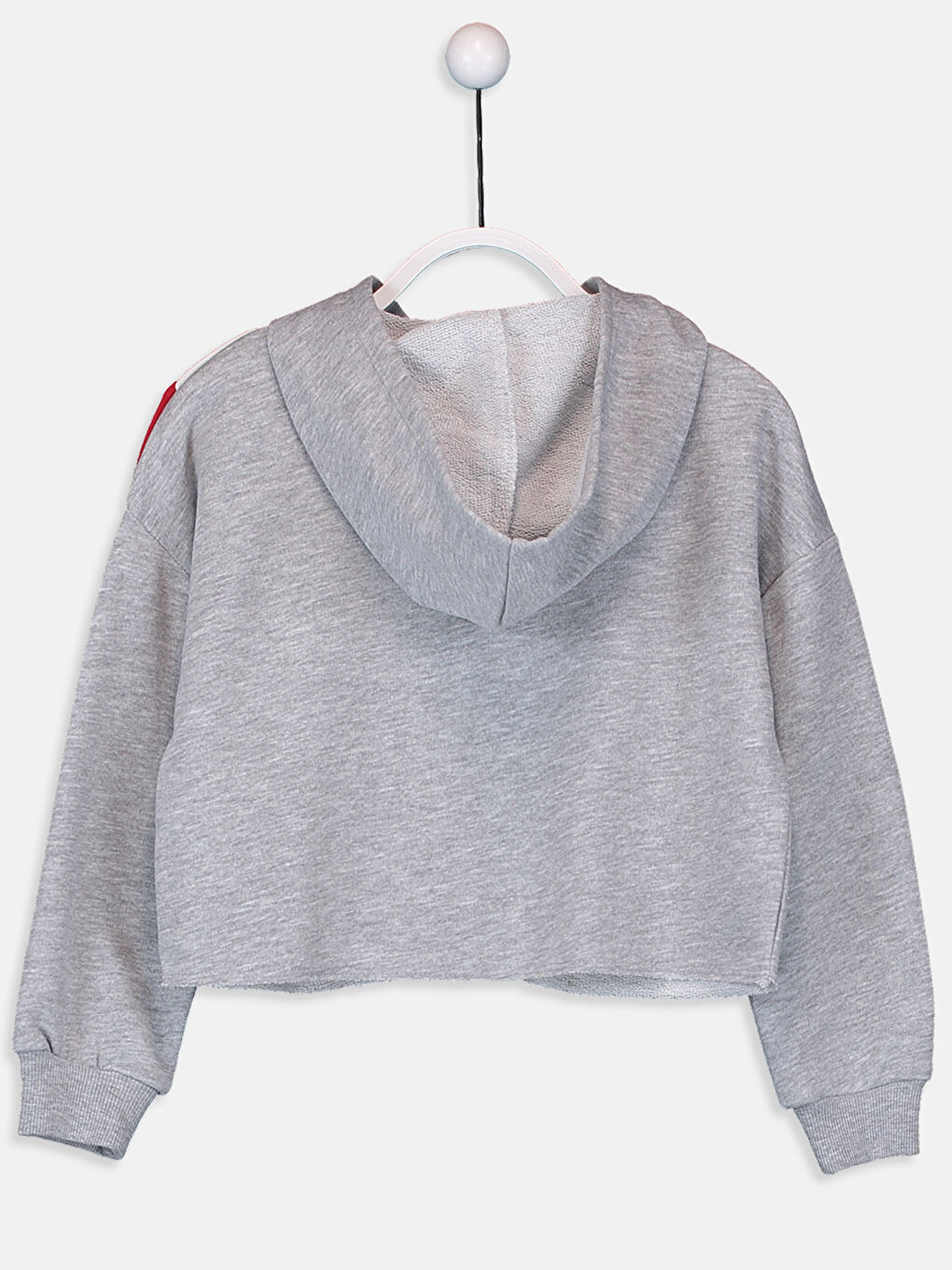 Girl GREY Zip-Up Sweatshirt-1