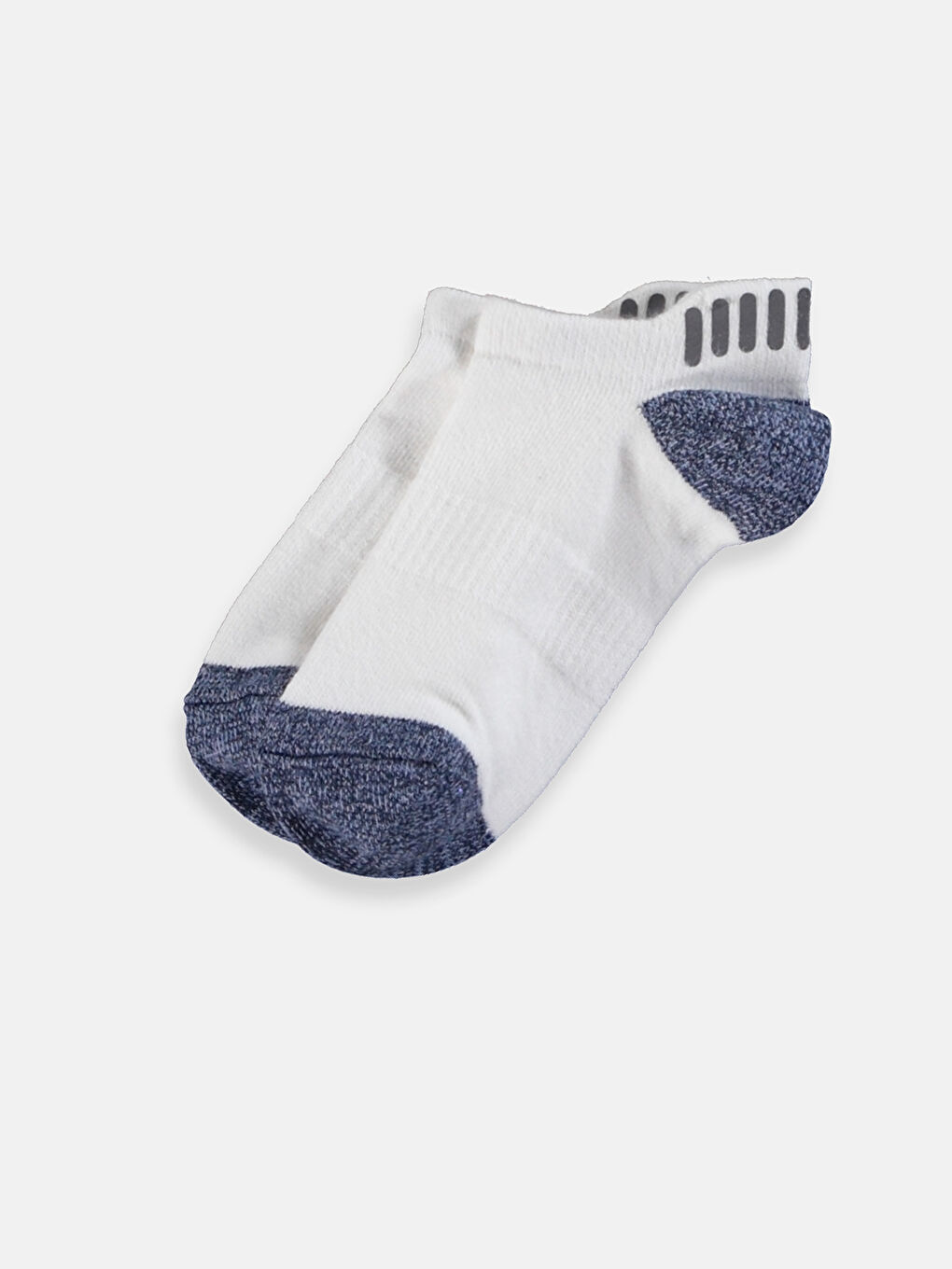 Karışık Renk İpliği Boyalı Patik Çorap-1