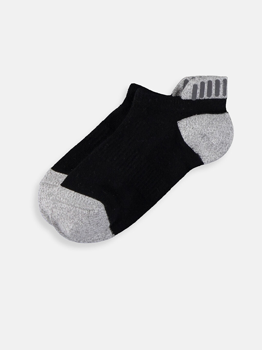 Karışık Renk İpliği Boyalı Patik Çorap-2