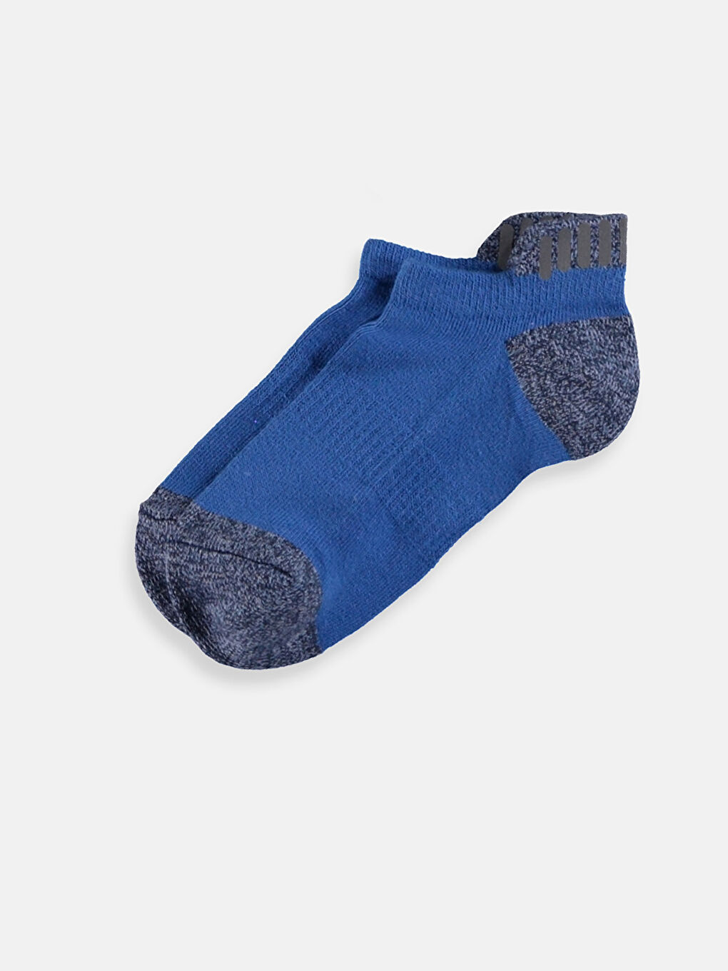 Karışık Renk İpliği Boyalı Patik Çorap-3