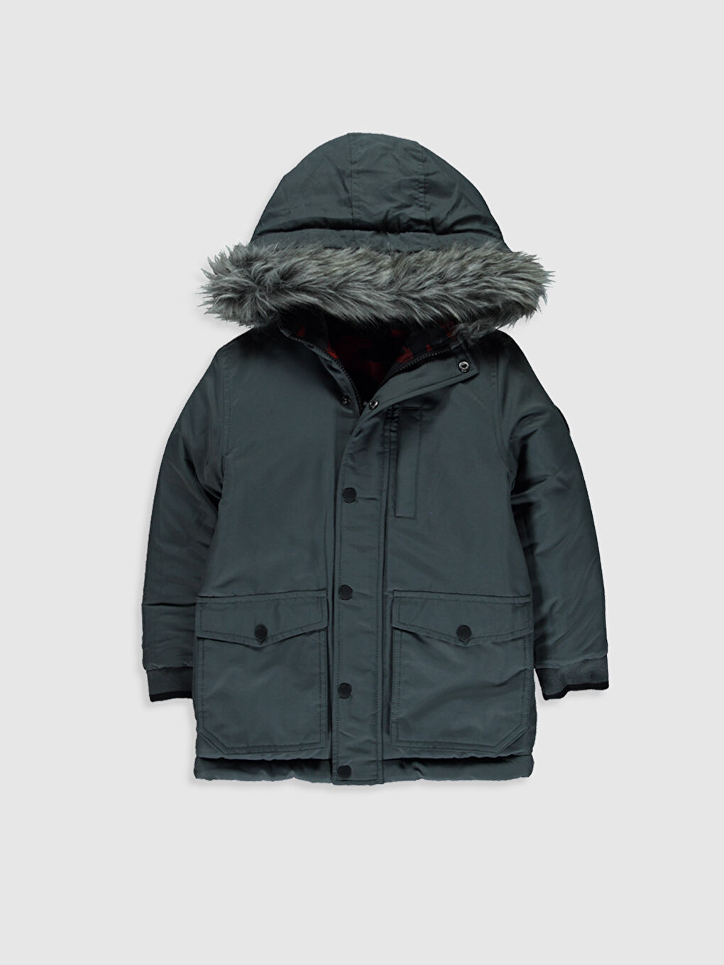 Ұлдар қызғылт сары түс Пуховик пальто