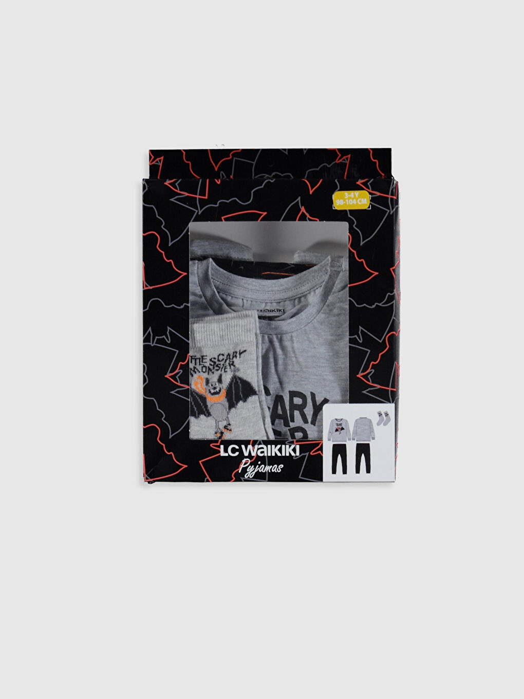 Boy GREY Pyjama Set-2