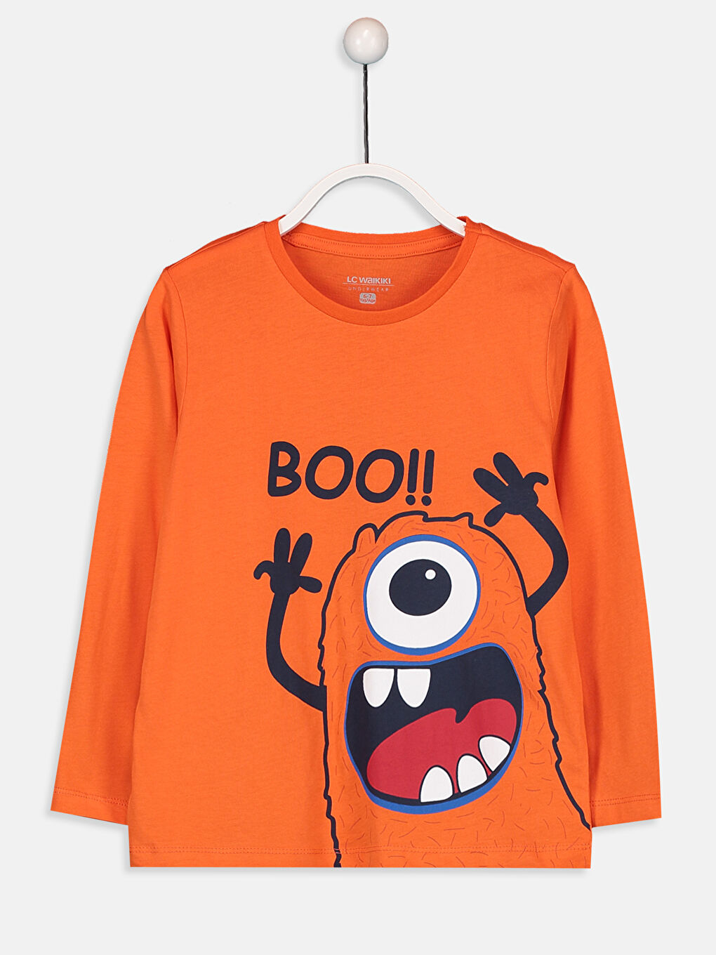 Canlı Turuncu Pijama Takım-2