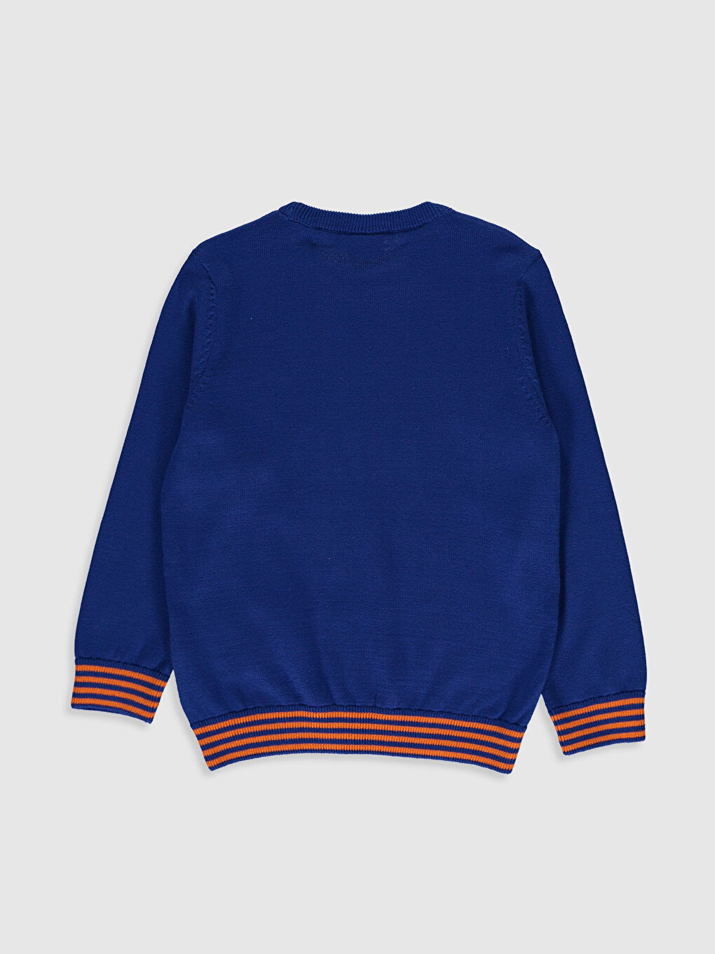 Long Sleeve Boy Slim Knitwear Sweater-1