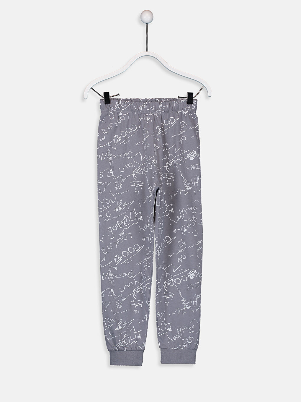 Девочки Белый Пижамный комплект-3