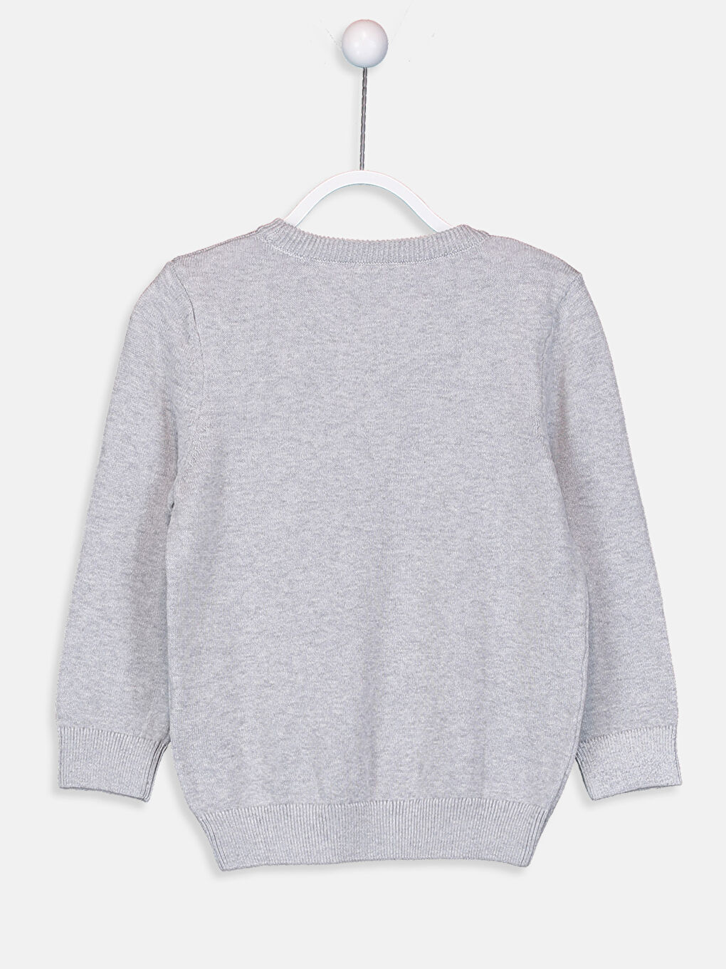 Мальчики Серый Свитер-1