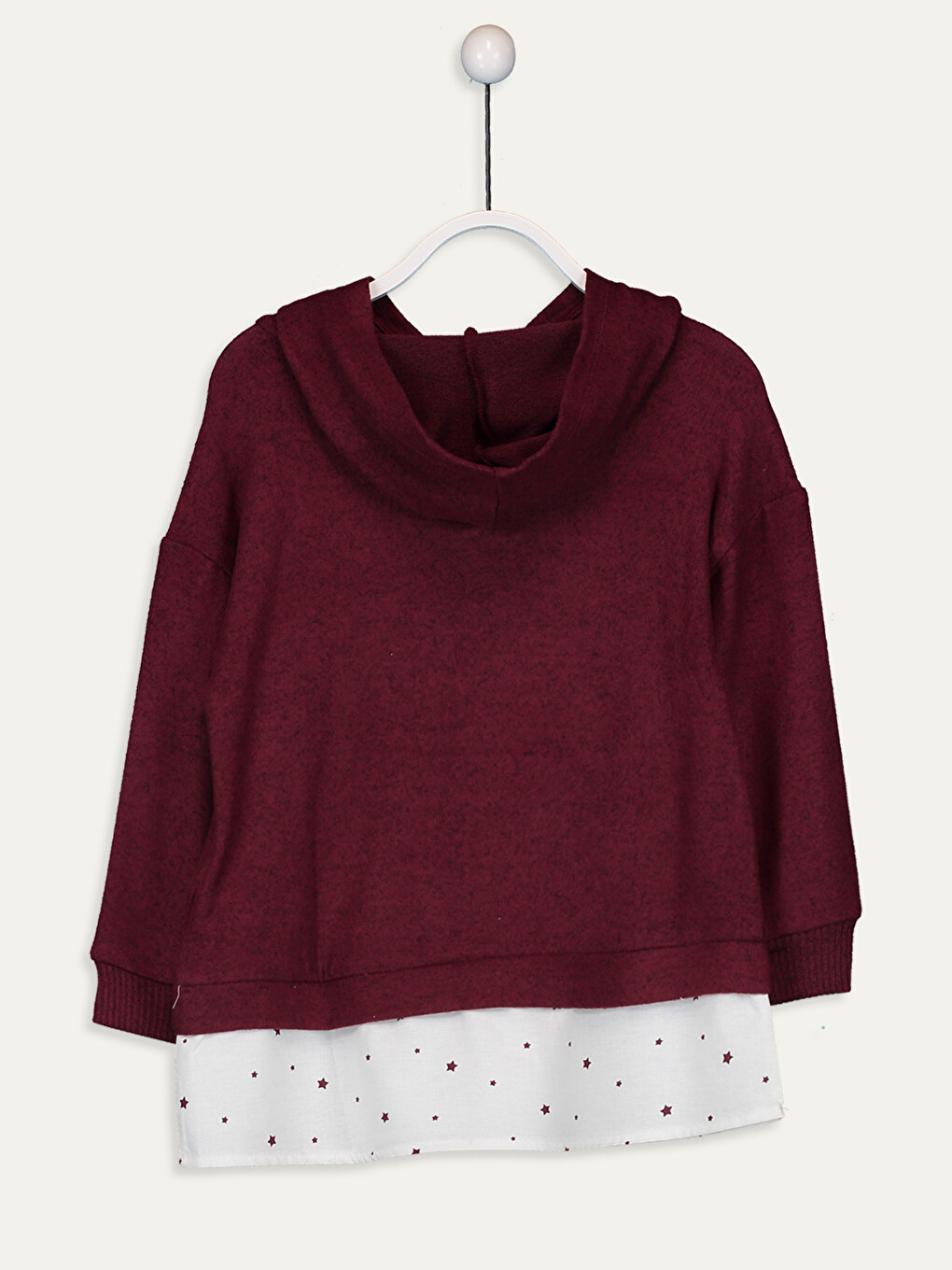 Girl Bordeaux T-Shirt-1