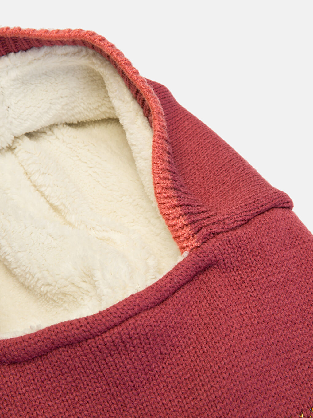 Қыздар қызыл Тоқыма бини шапкасы-1