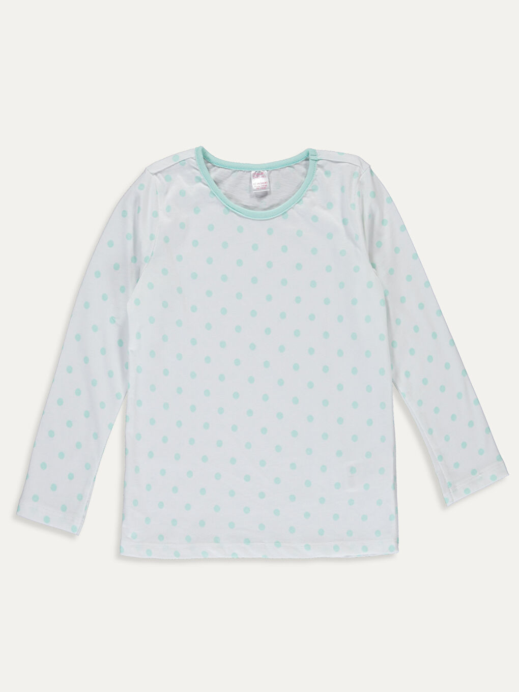 Beyaz Baskılı Pijama Takım-2