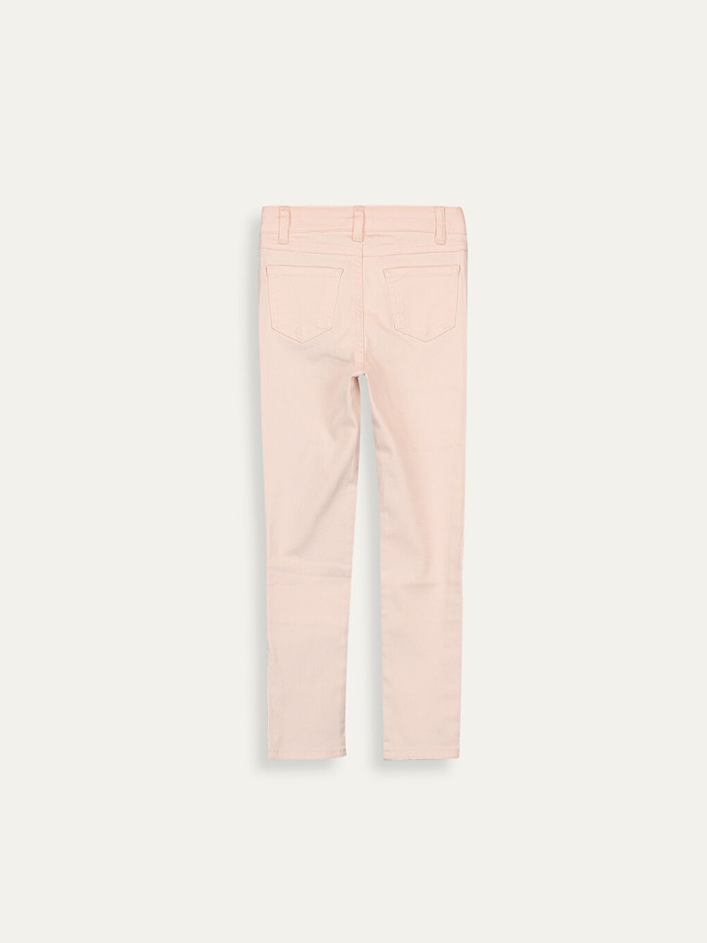 Узкие габардиновые брюки для девочек-2