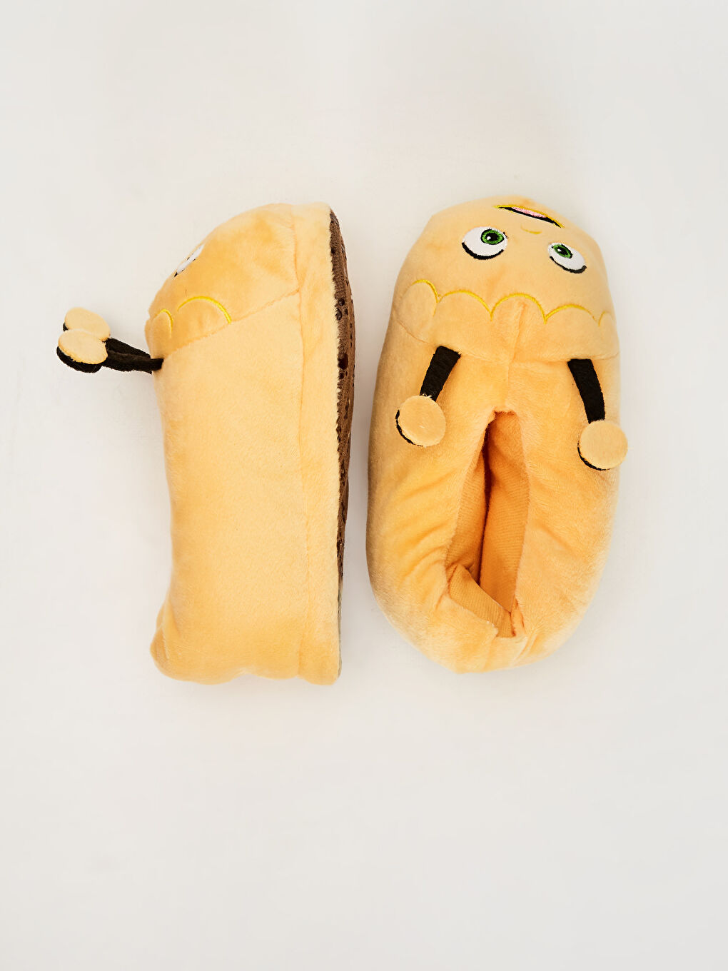 Девочки Жёлтый Домашние сапожки-тапочки-1