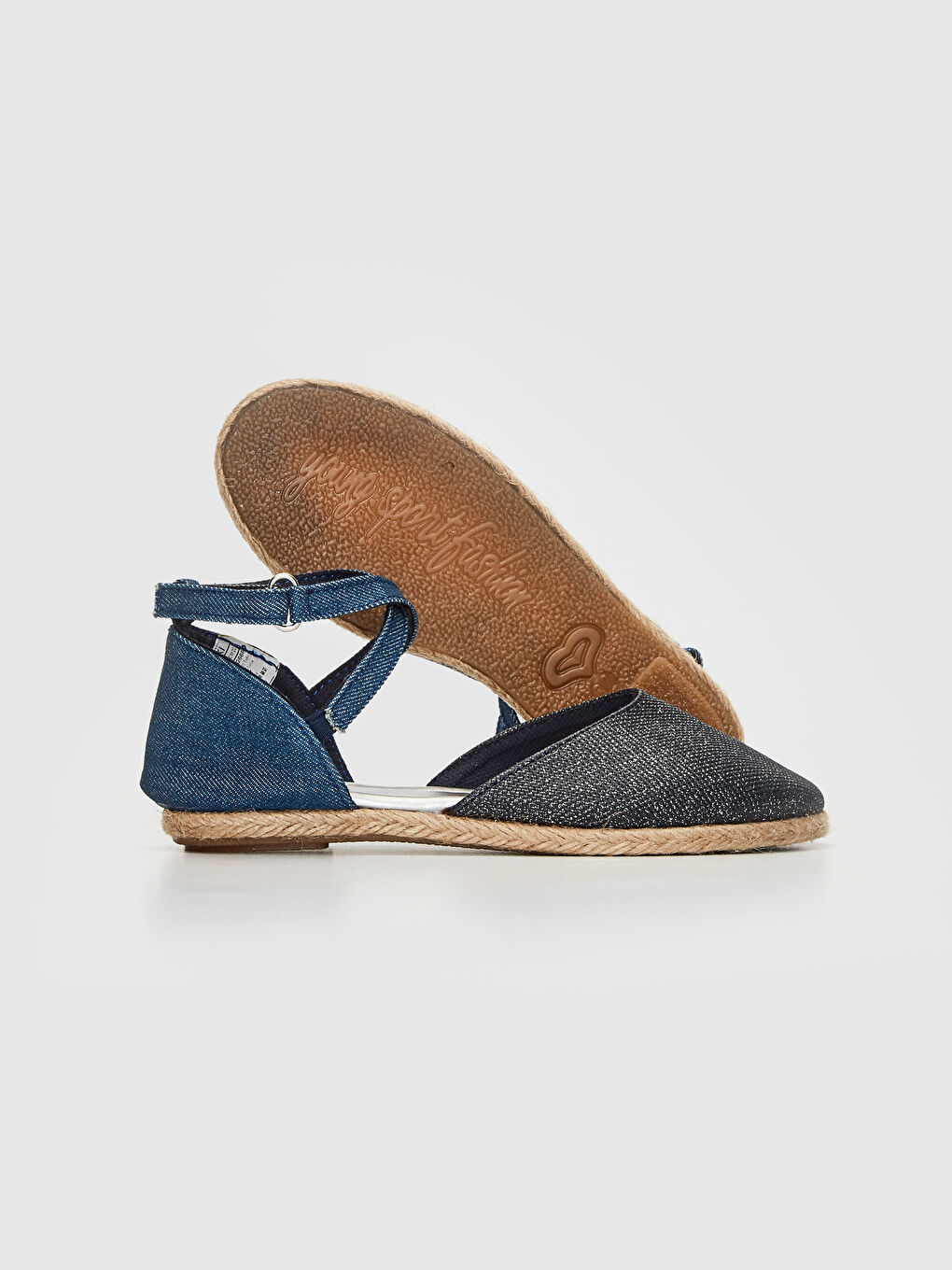 Girl NAVY Ballet Flats-2