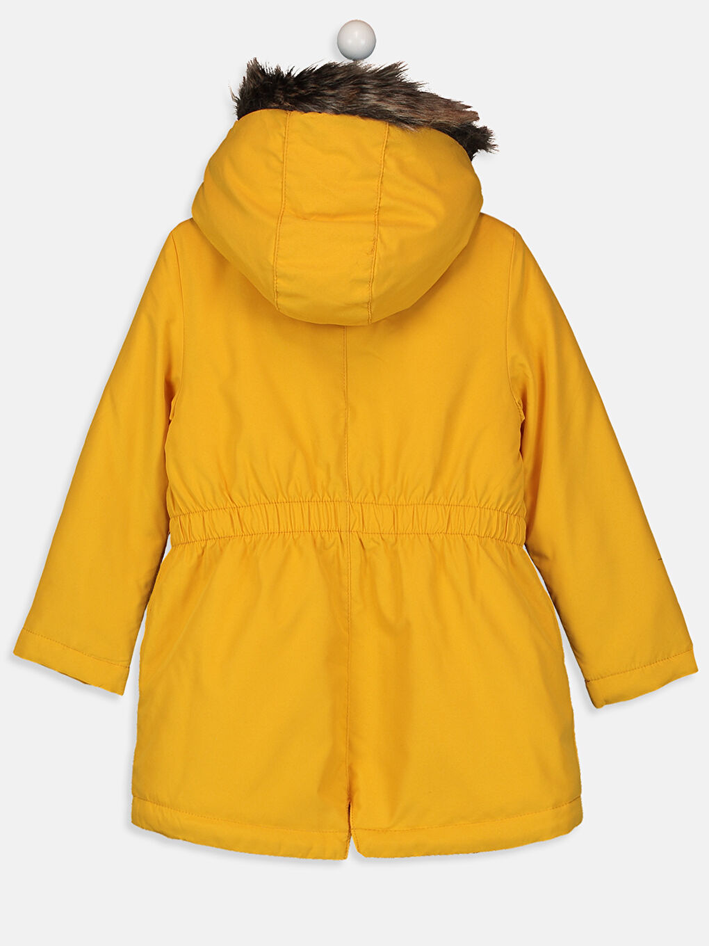 LCW Kids Girl YELLOW Overcoat -9W6144Z4-FNK