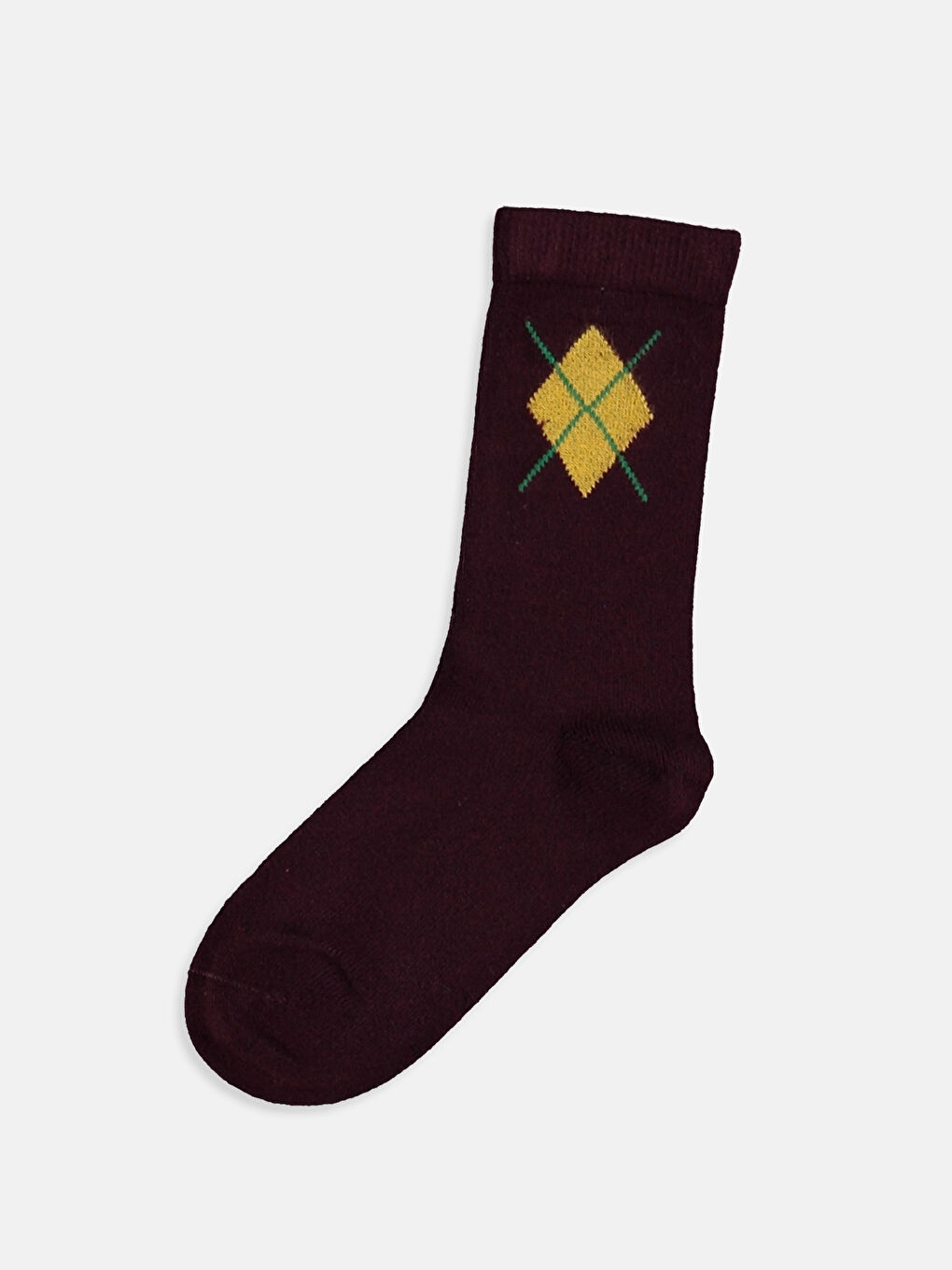 Argyle patterned socks for your little gentleman.