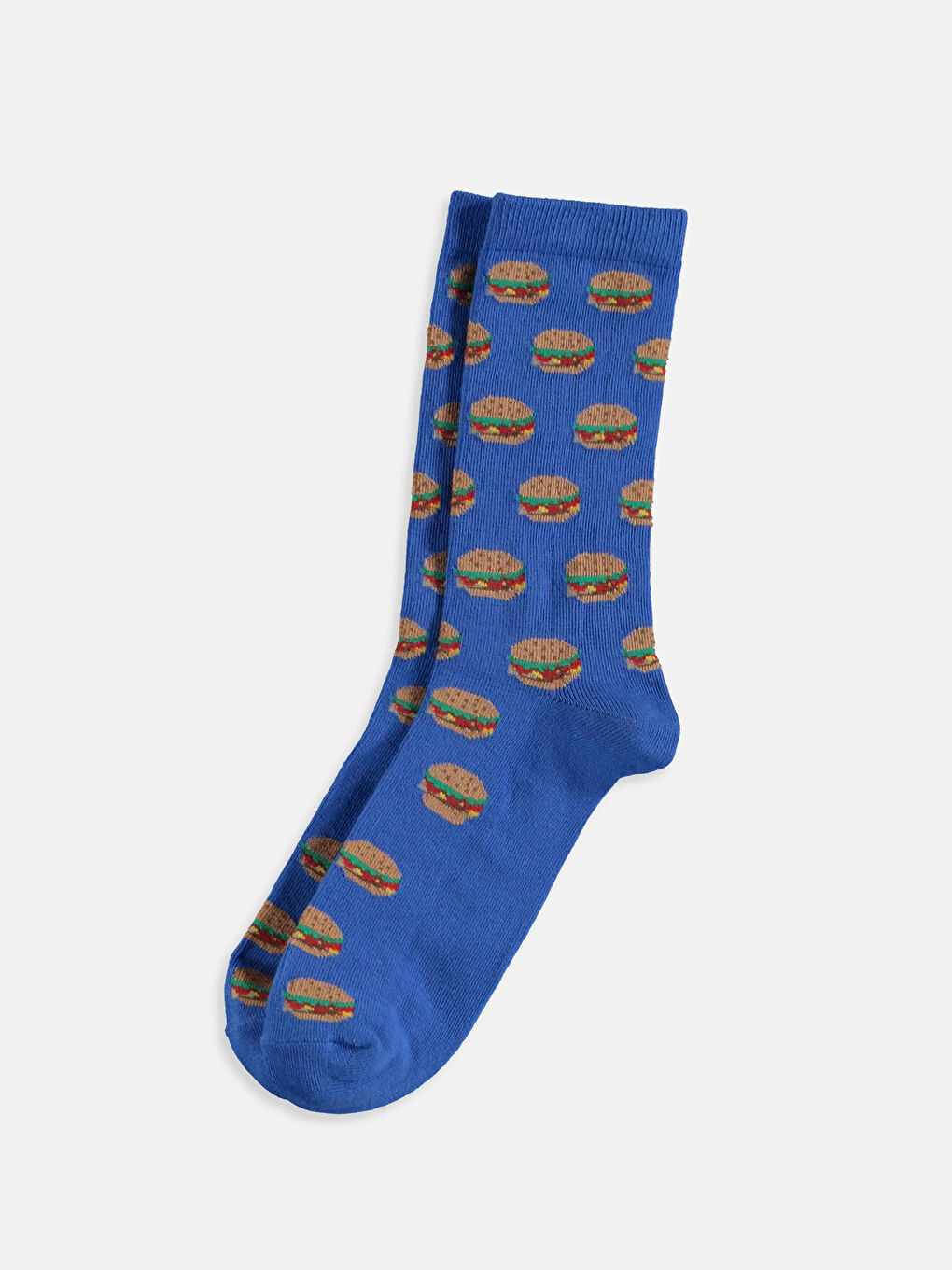 Karışık Renk İpliği Boyalı Soket Çorap-2