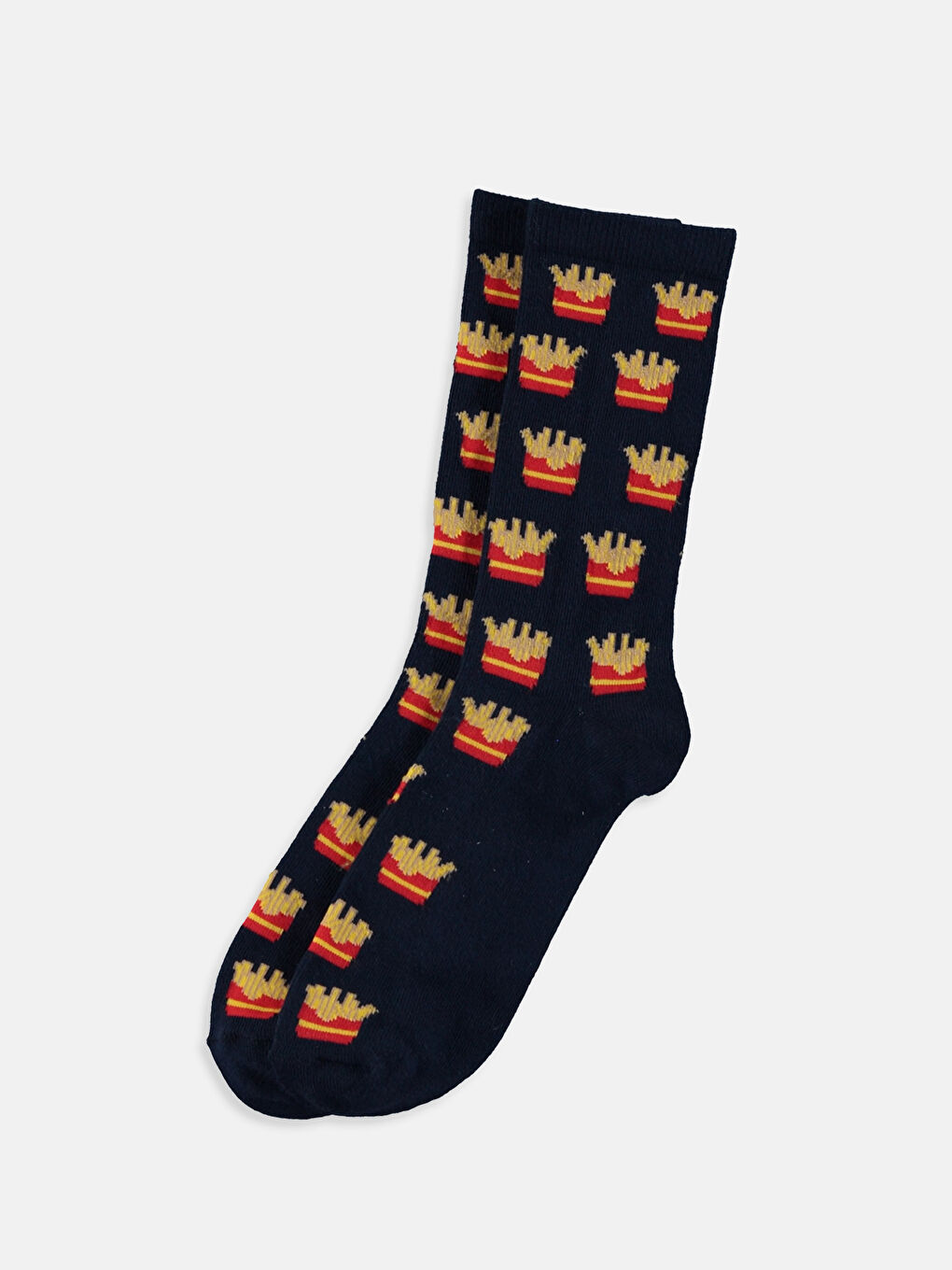 Karışık Renk İpliği Boyalı Soket Çorap-3