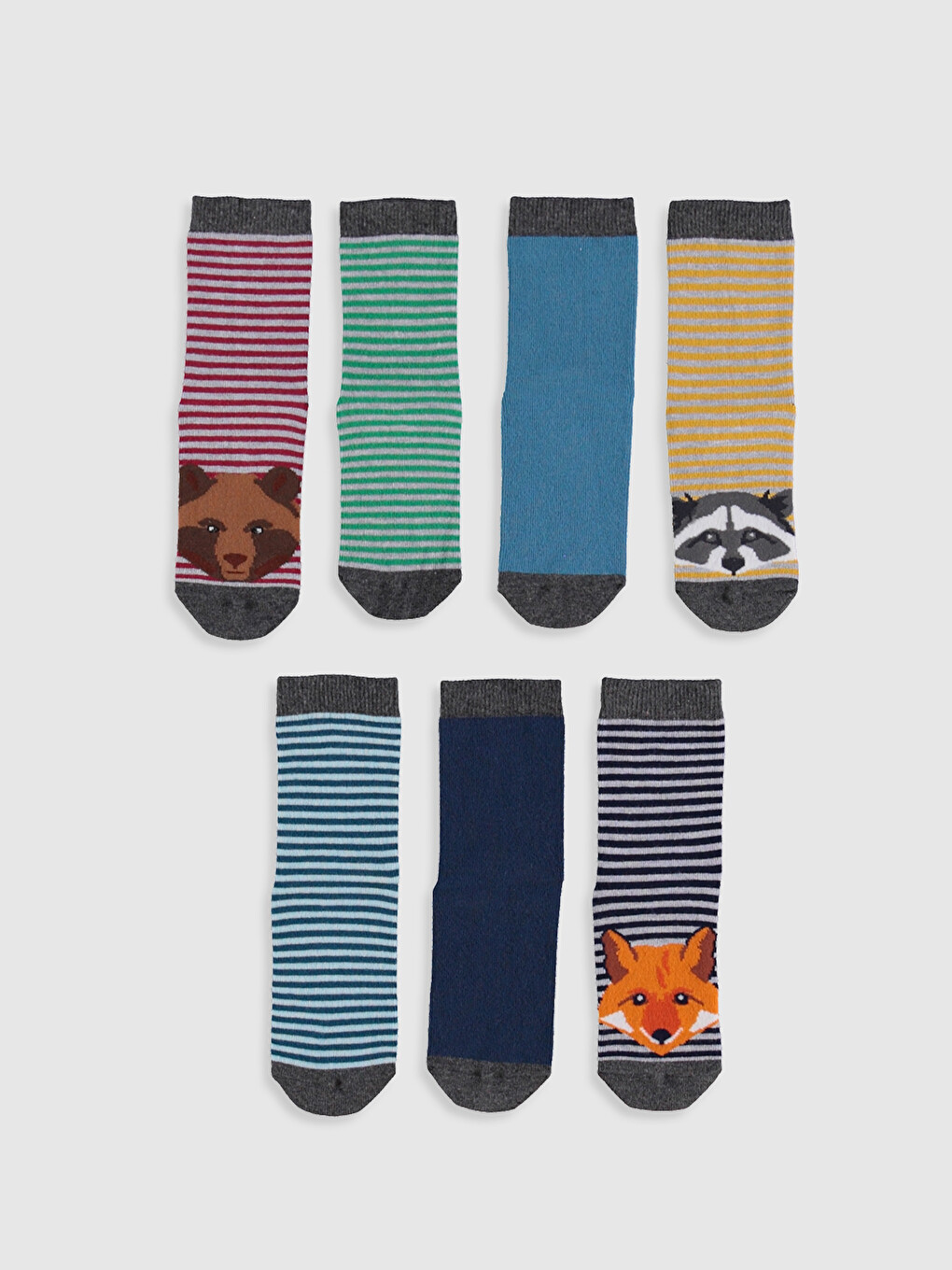 Unisex Mix Ankle Socks-1