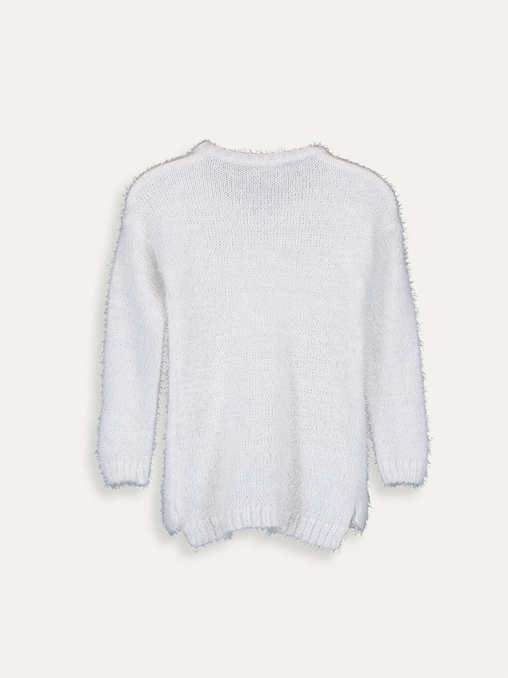 LCW Kids Pull-Over Lourd en Tricot à Sequins Réversibles pour Fille -9W7225Z4-FDU