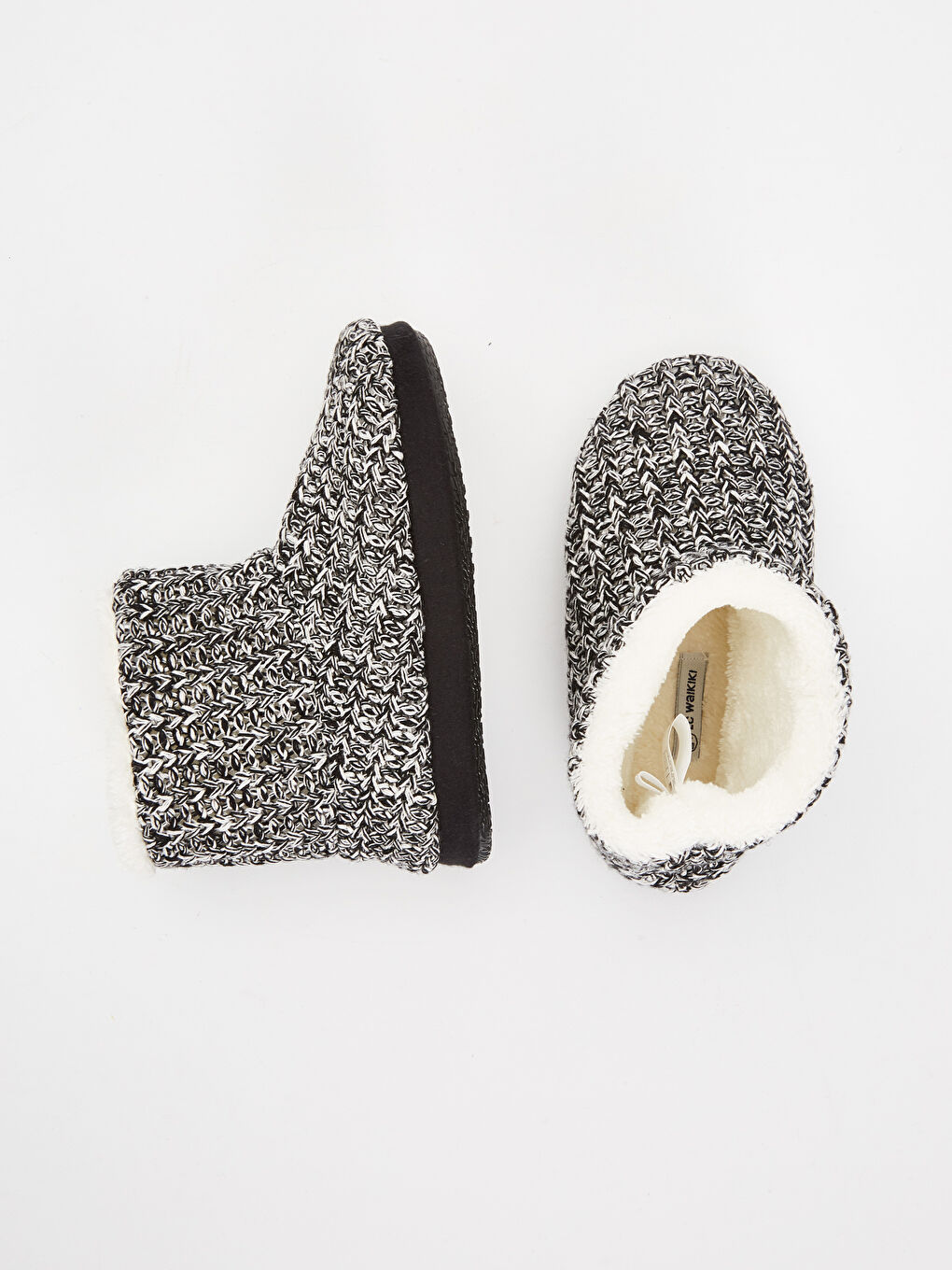 Момче Черно Вътрешни обувки-1