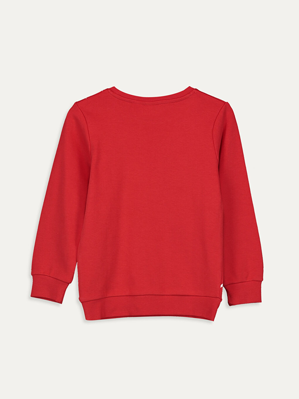 Kırmızı Bisiklet Yaka Uzun Kollu Erkek Çocuk Tişört-1