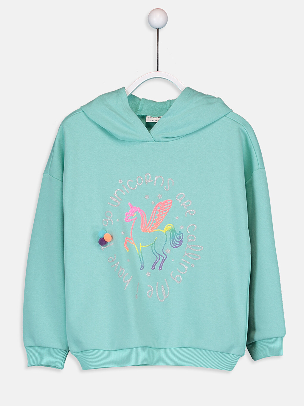 Girl Turquoise Sweatshirt