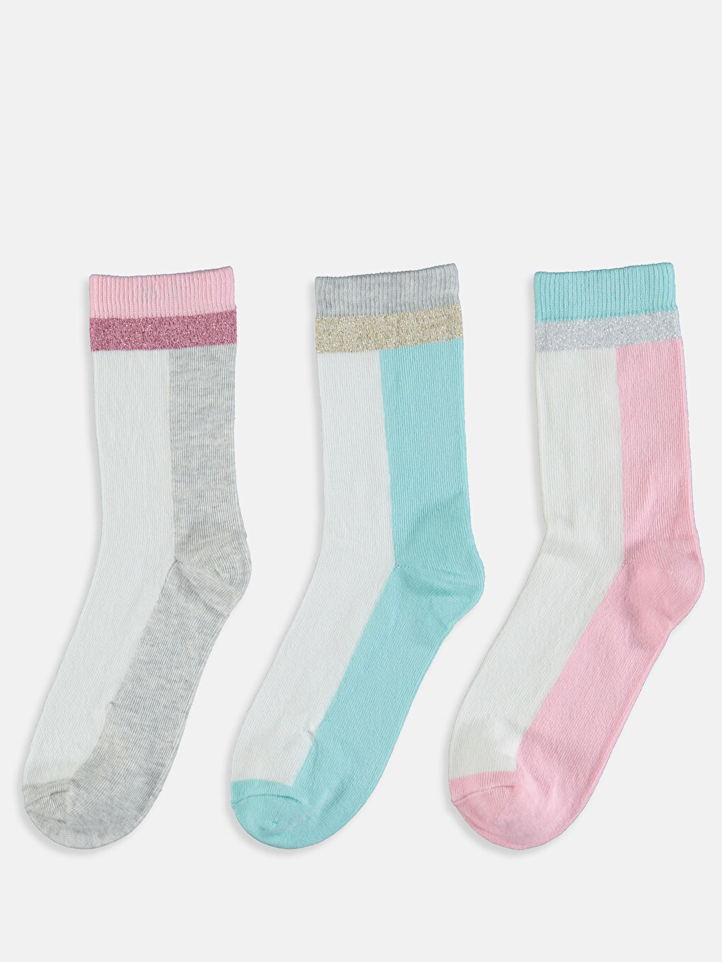 Pembe Soket Çorap-1