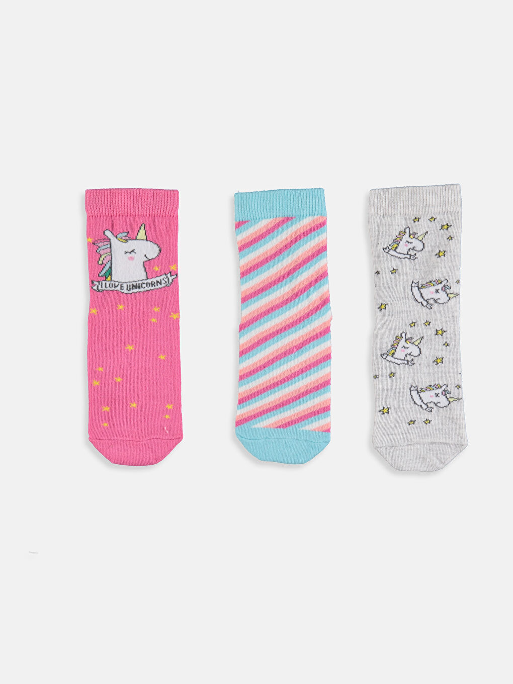 Дівчина РОЖЕВИЙ Шкарпетки до щиколотки-1