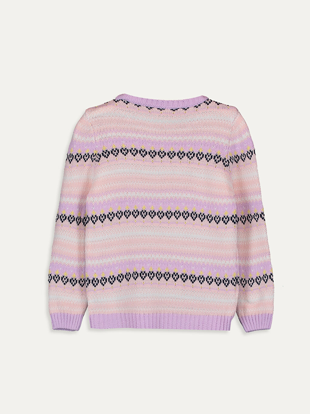 Crew Neck Girls' Sweater-1