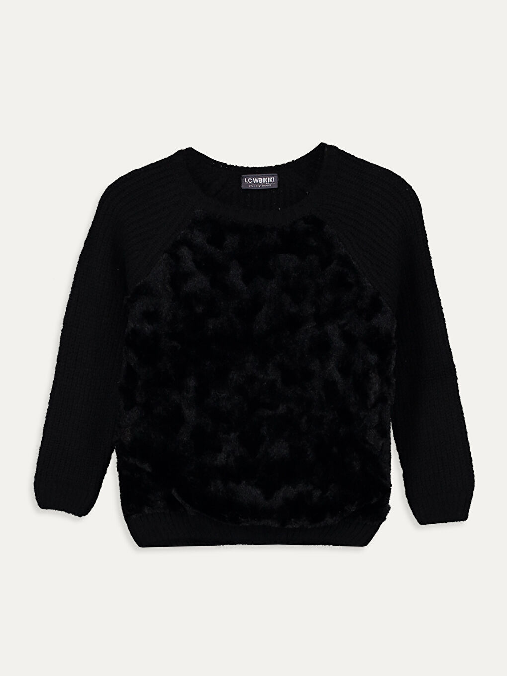 дөңгелек жағалы қыздарға арналған жемпір