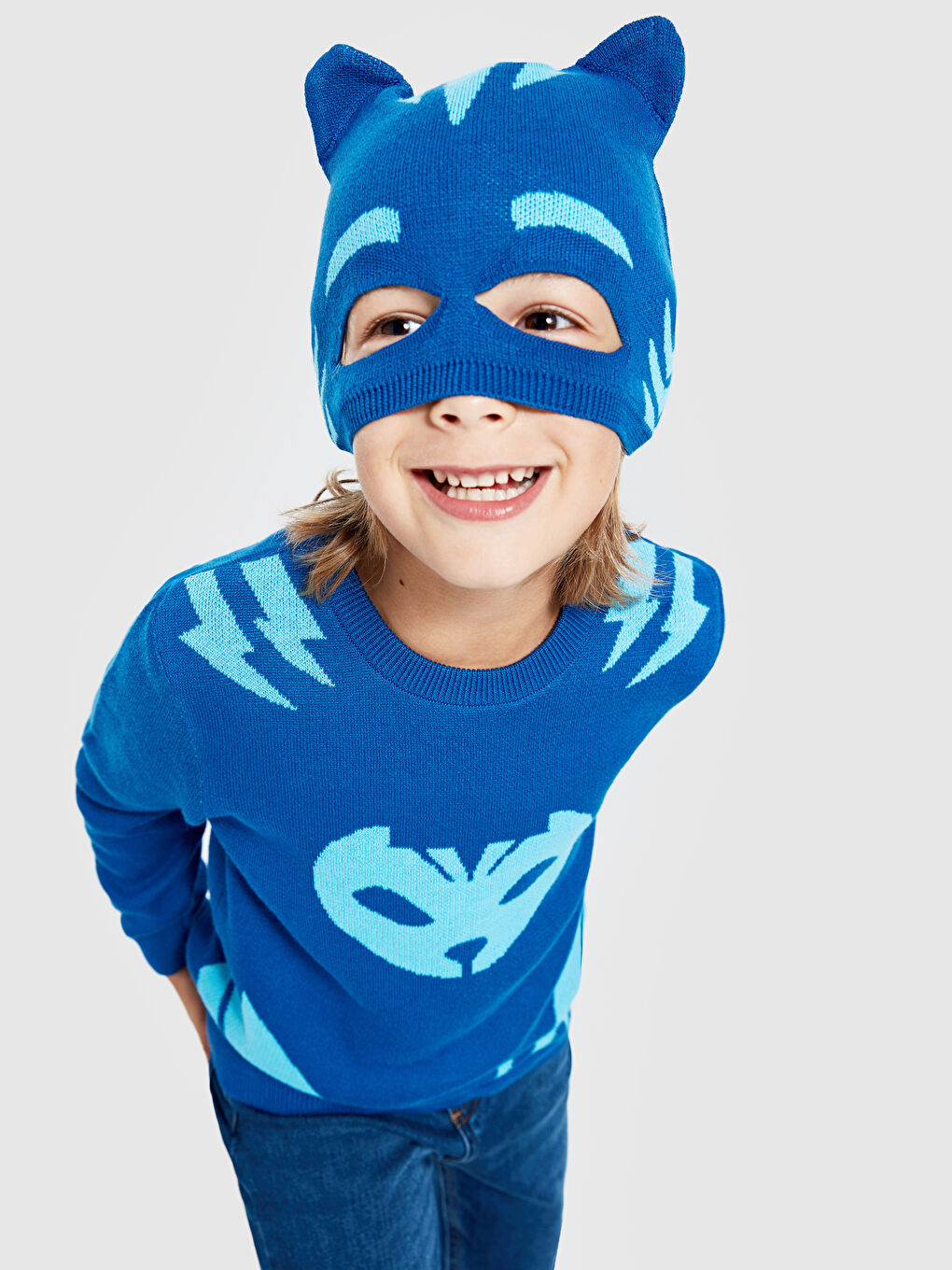 Crew Neck Boys' Sweater-4