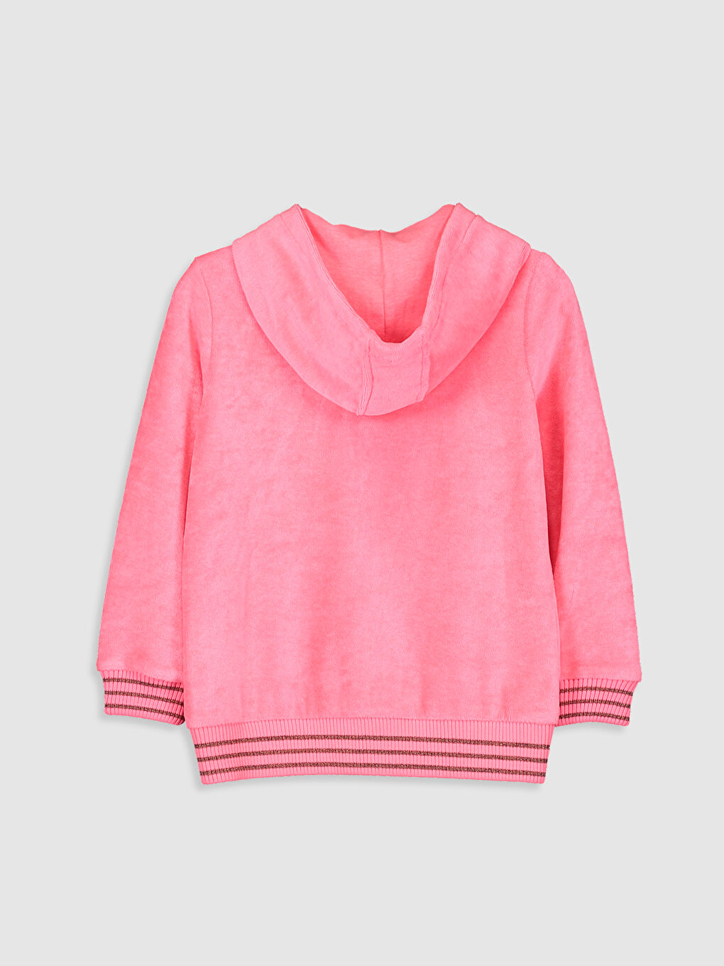 Pembe Neon Mercan Sweatshirt-1