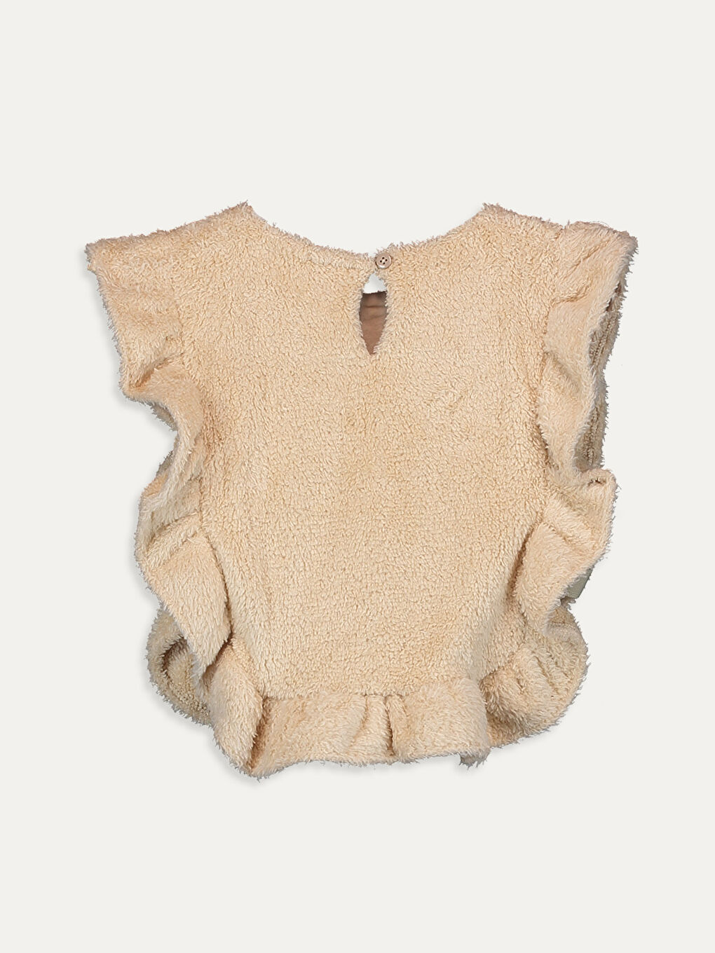 Bej Ten Rengi Yelek-1