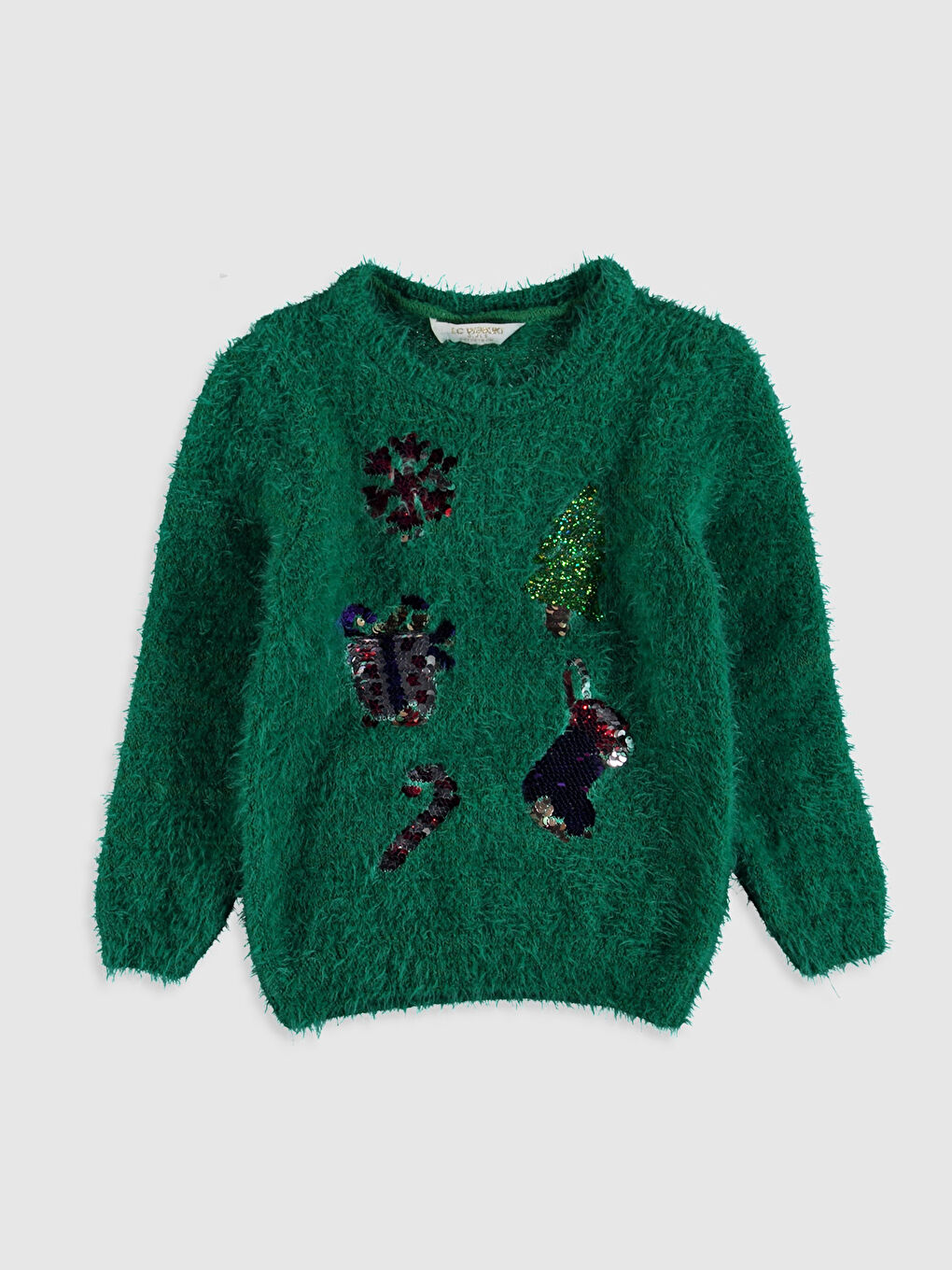 Crew Neck Girls' Sweater