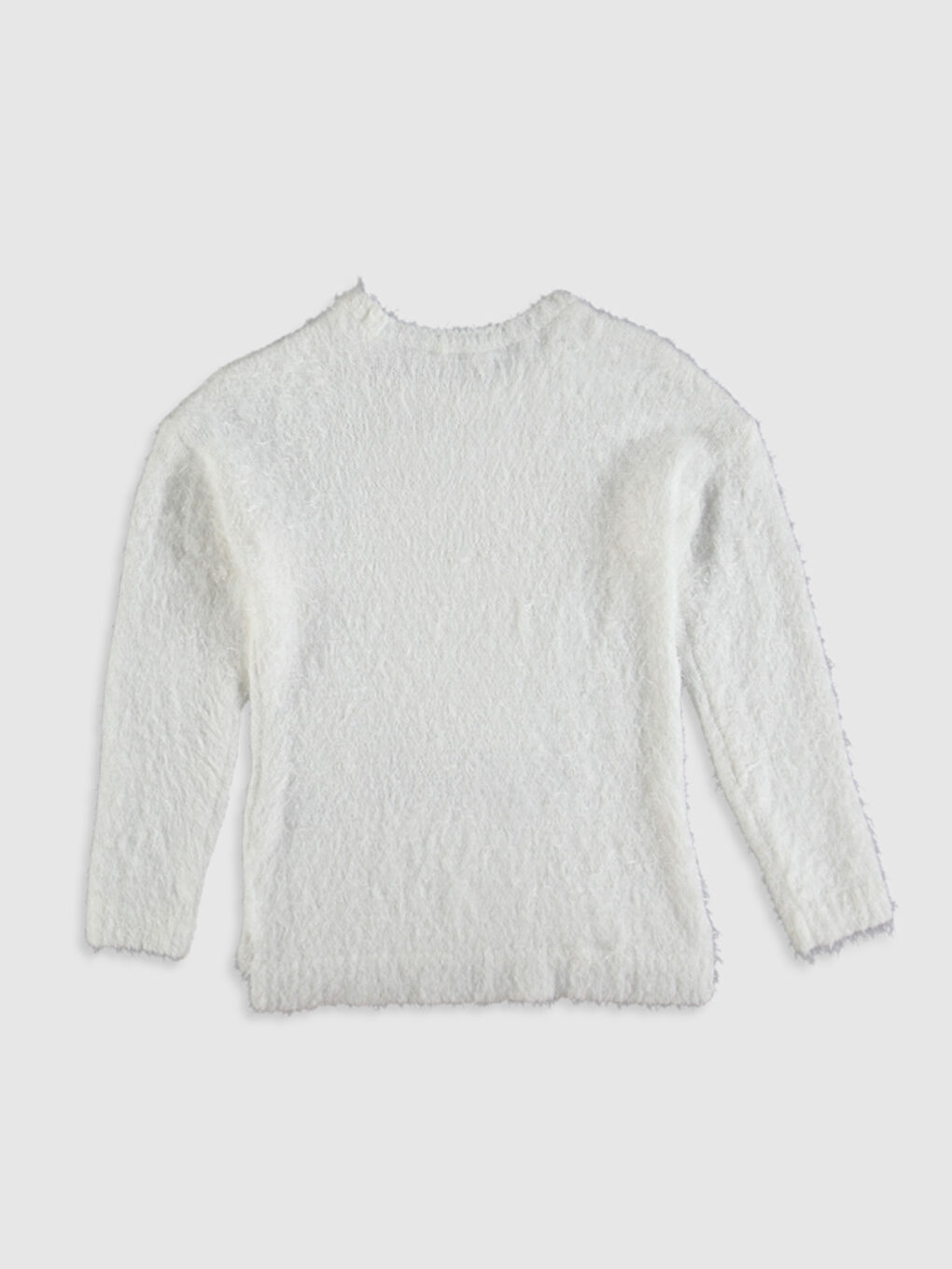 Crew Neck Girls' Sweater-2