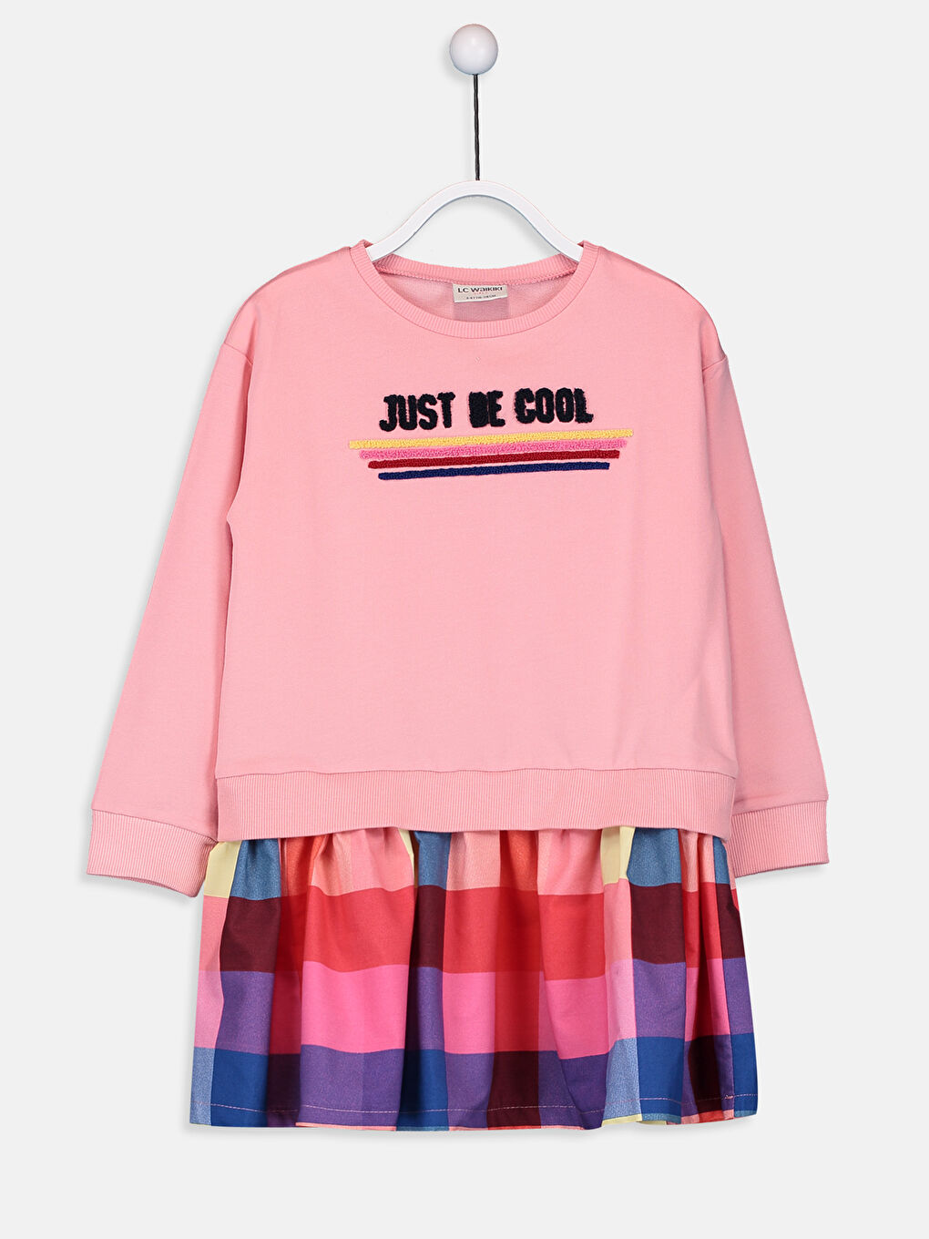 LCW Kids Mädchen ROSA Kleid -9WH114Z4-G5T