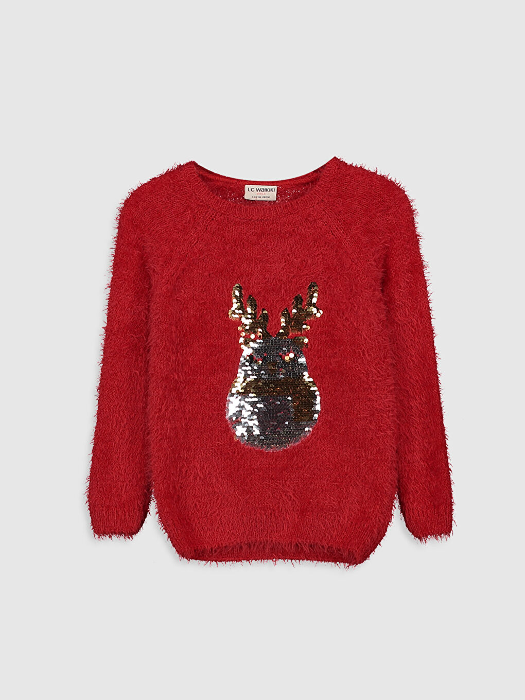 дөңгелек жағалы қыздарға арналған жемпір-1