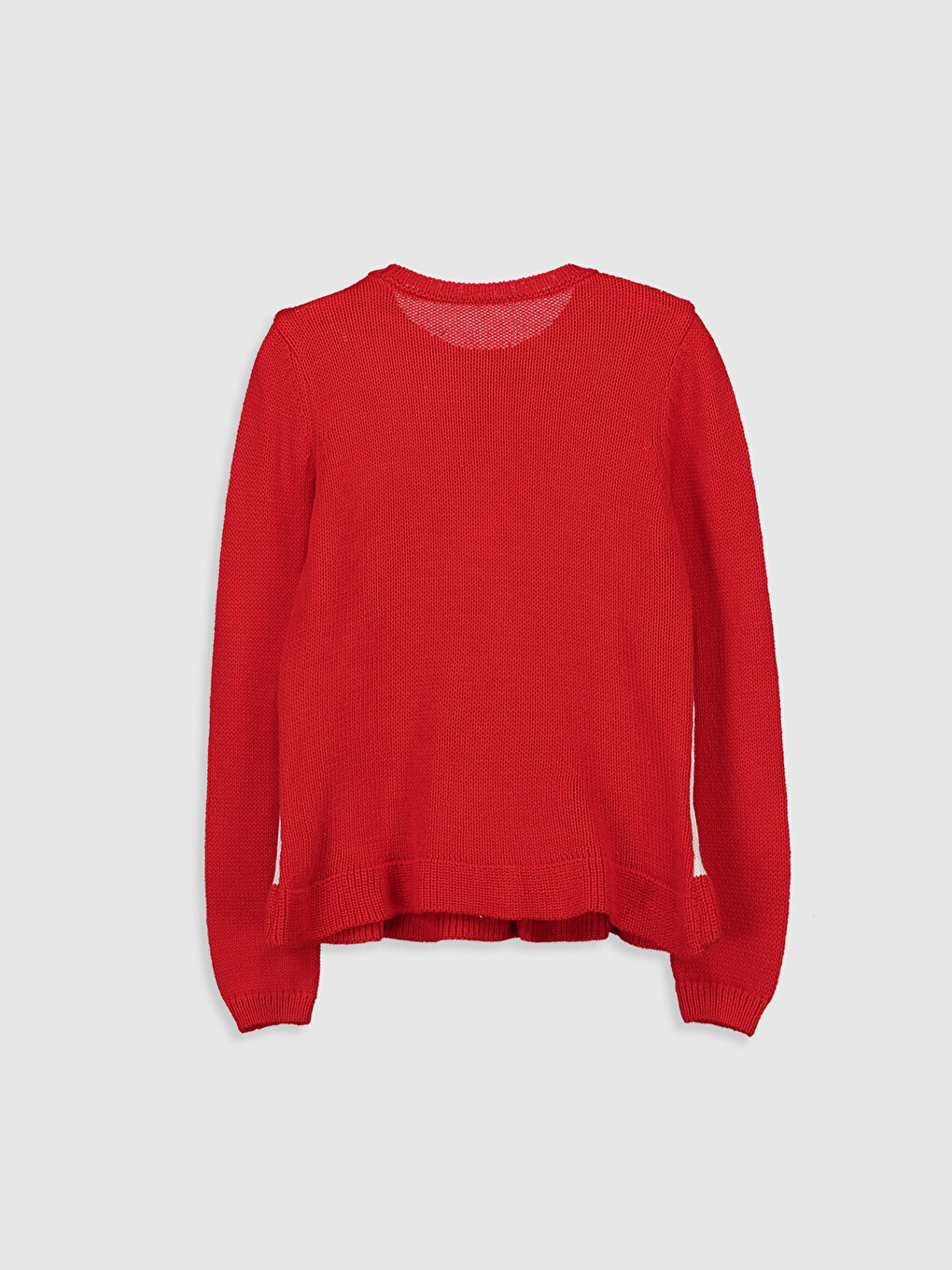 Crew Neck Girls' Sweater-1