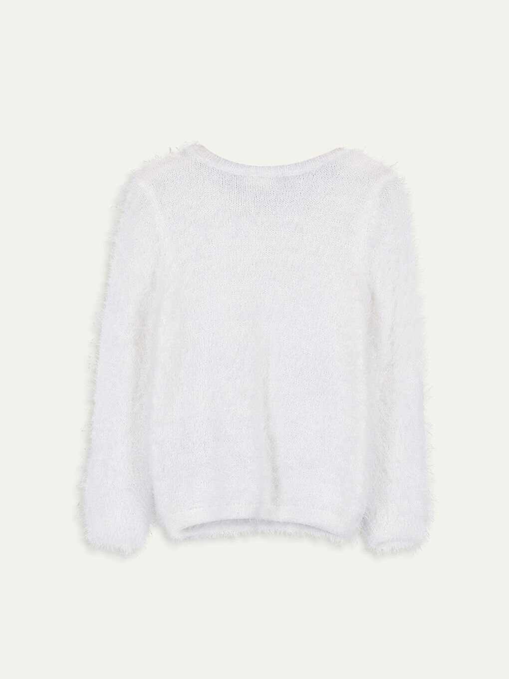 Crew Neck Girls' Sweater-1