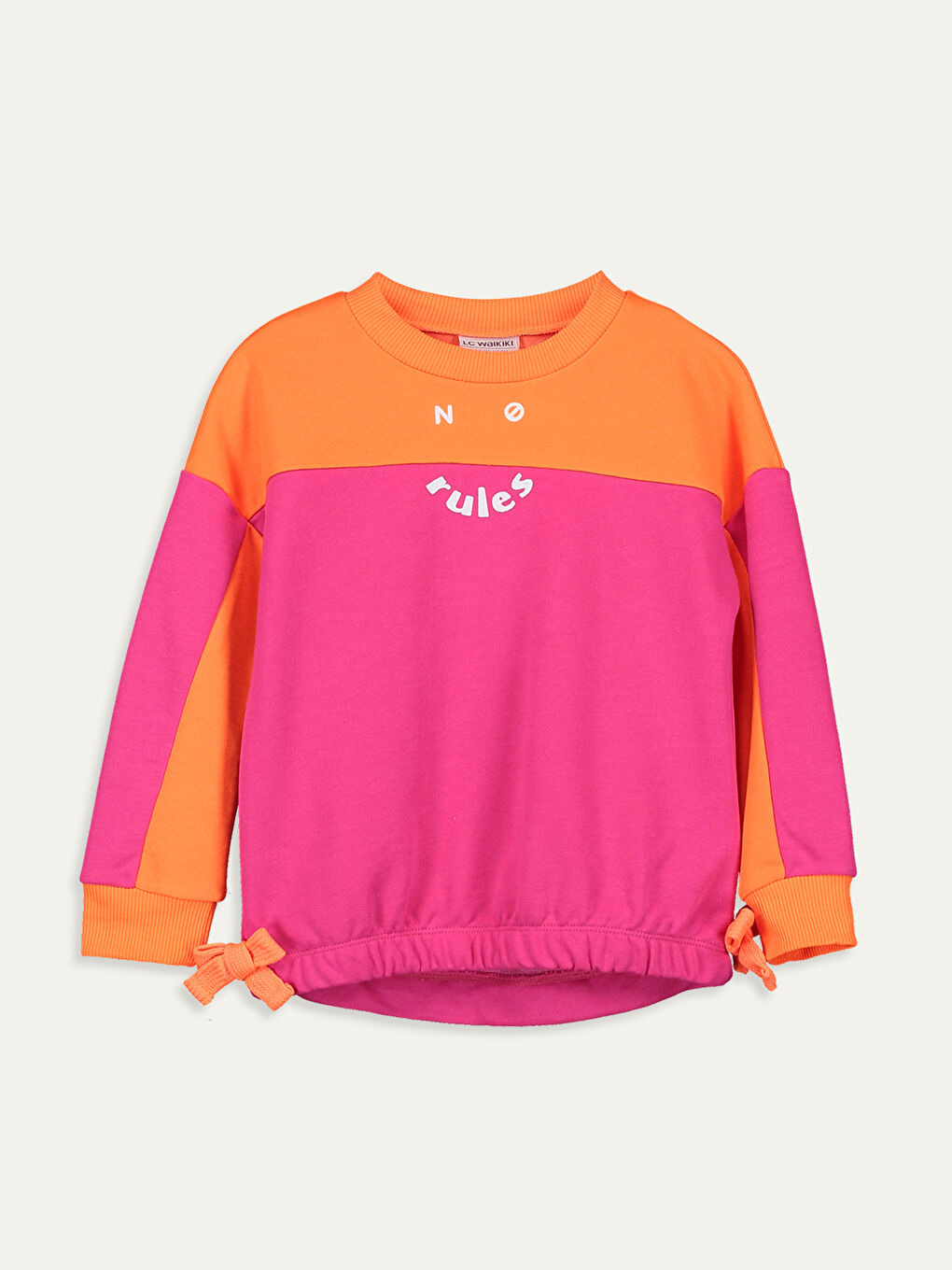 Neon Fuşya Sweatshirt-1