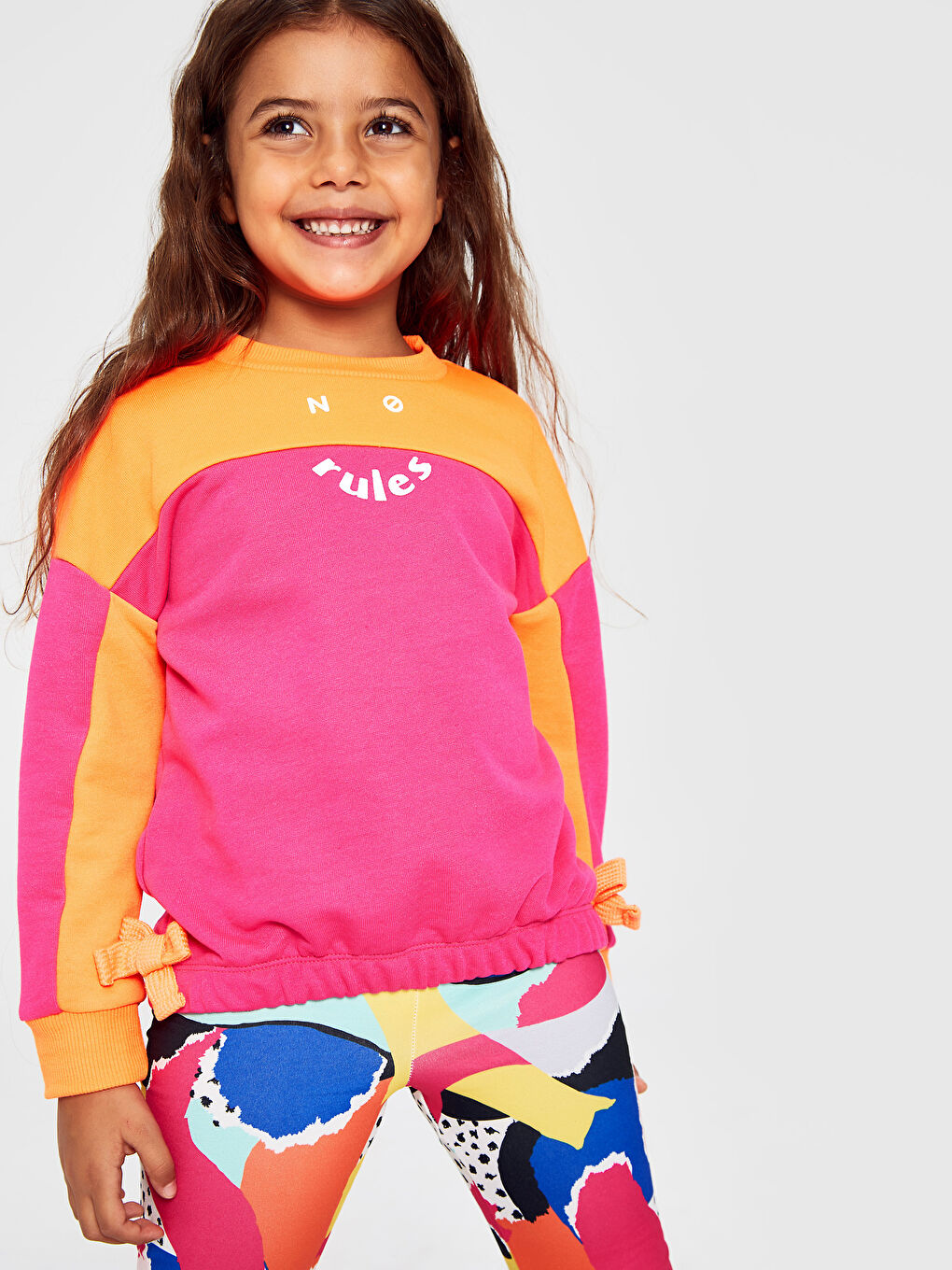 Neon Fuşya Sweatshirt