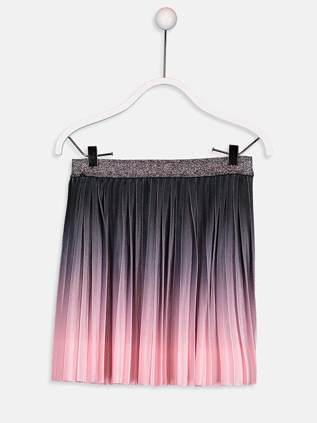 Pembe Baskılı Etek