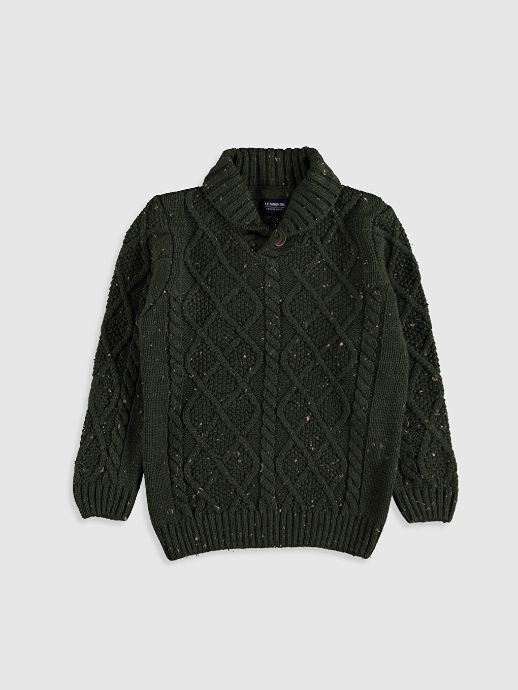Schalkragen Jungen Pullover