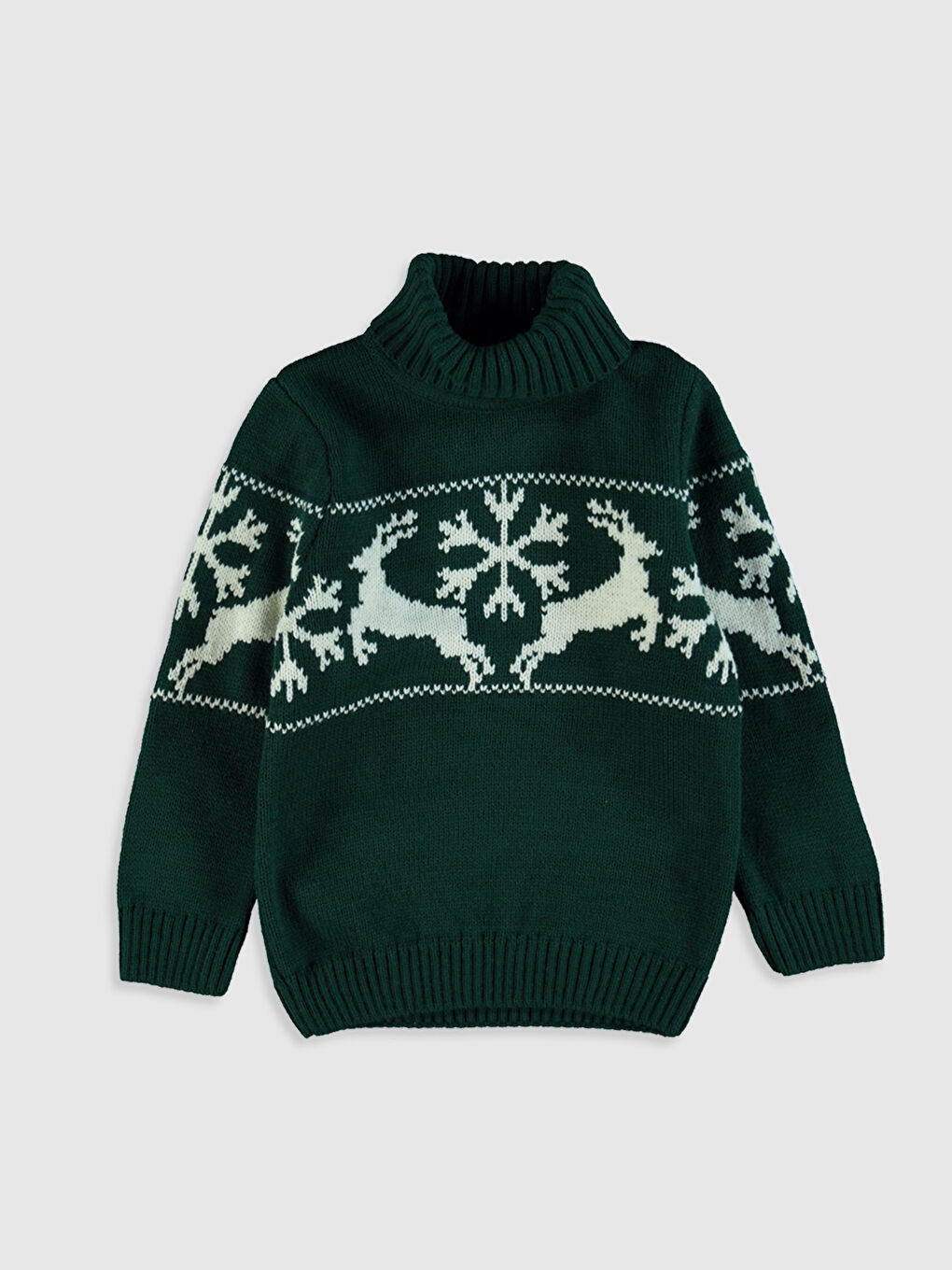 LCW Kids Boy GREEN Sweater -9WH691Z4-HLW