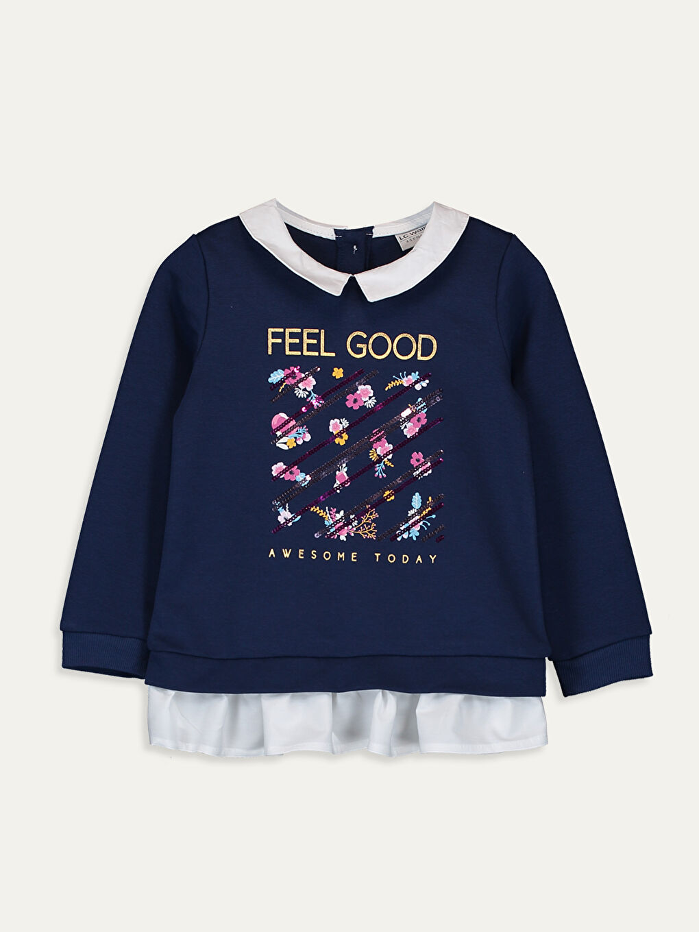 Açık Lacivert Sweatshirt-1