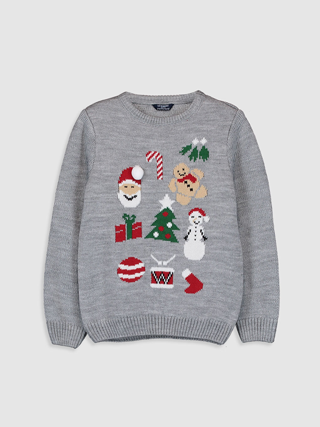LCW Kids Boy GREY Sweater -9WI516Z4-D5P